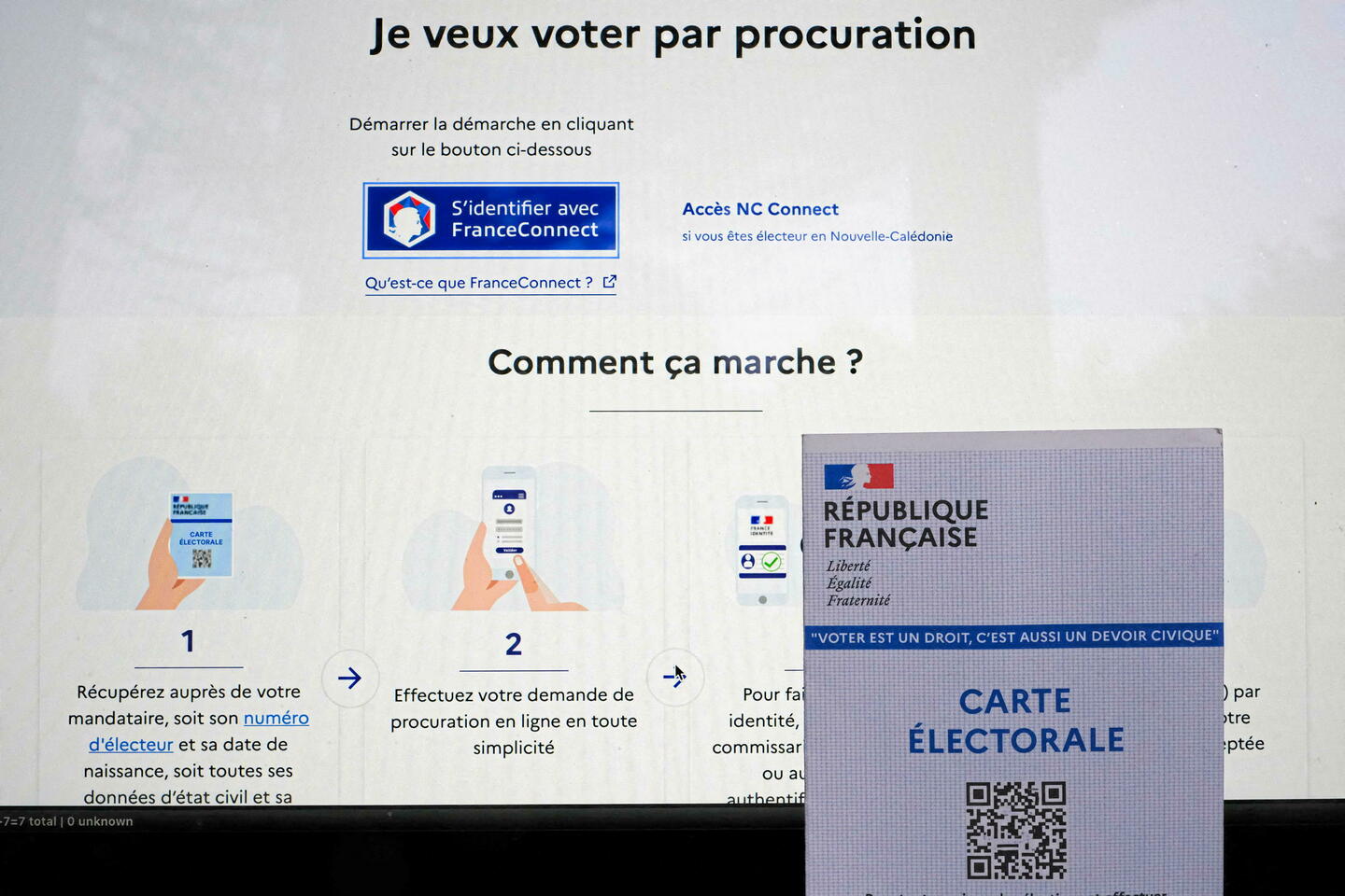 Quatre fois plus de procurations enregistrées pour les législatives qu???en 2022