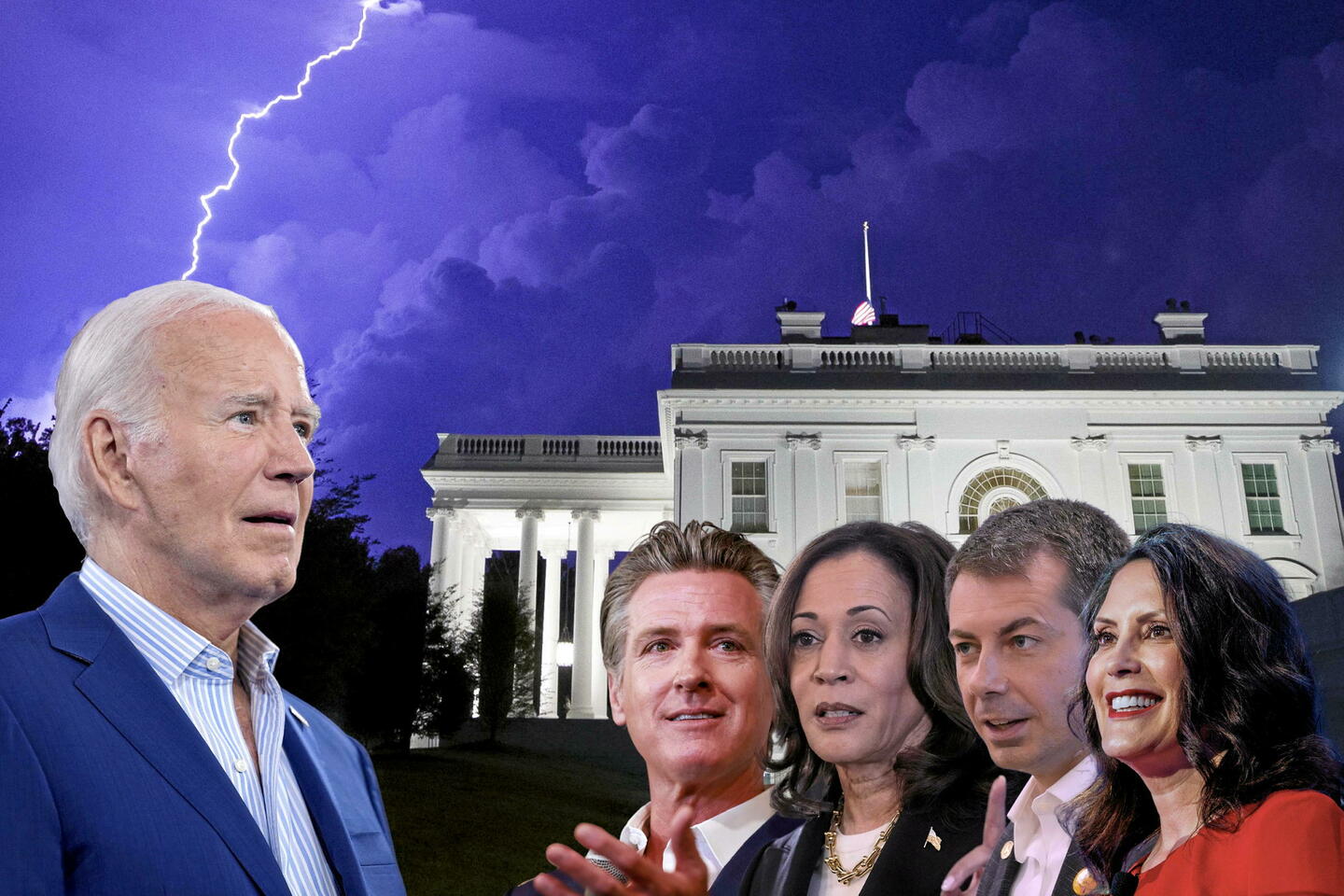 Sous pression pour jeter l???éponge, Joe Biden joue sa survie