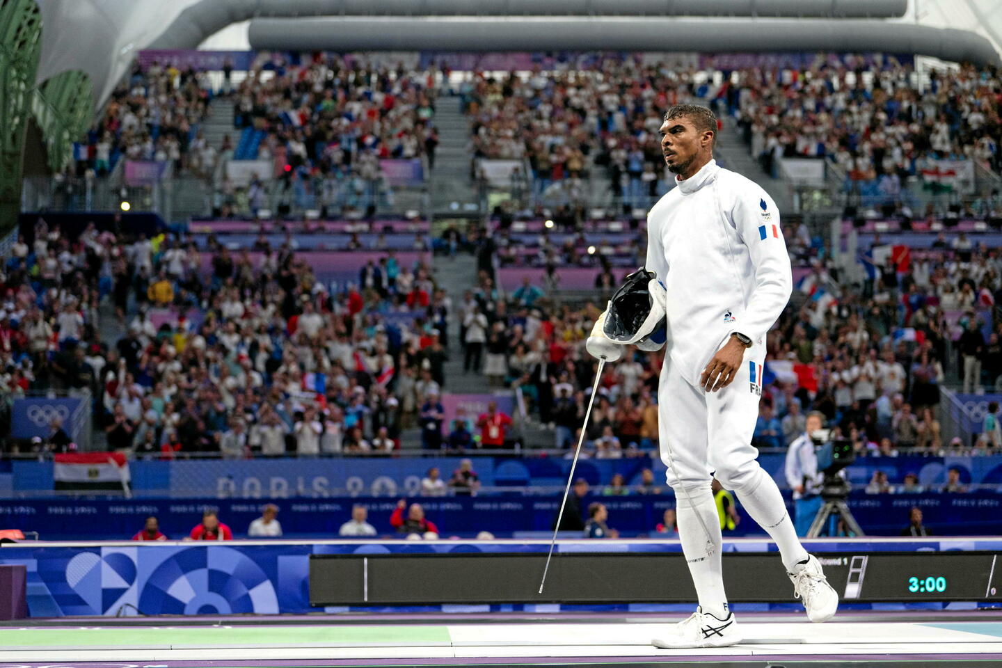 JO 2024 : l???escrimeur Yannick Borel remporte la médaille d???argent