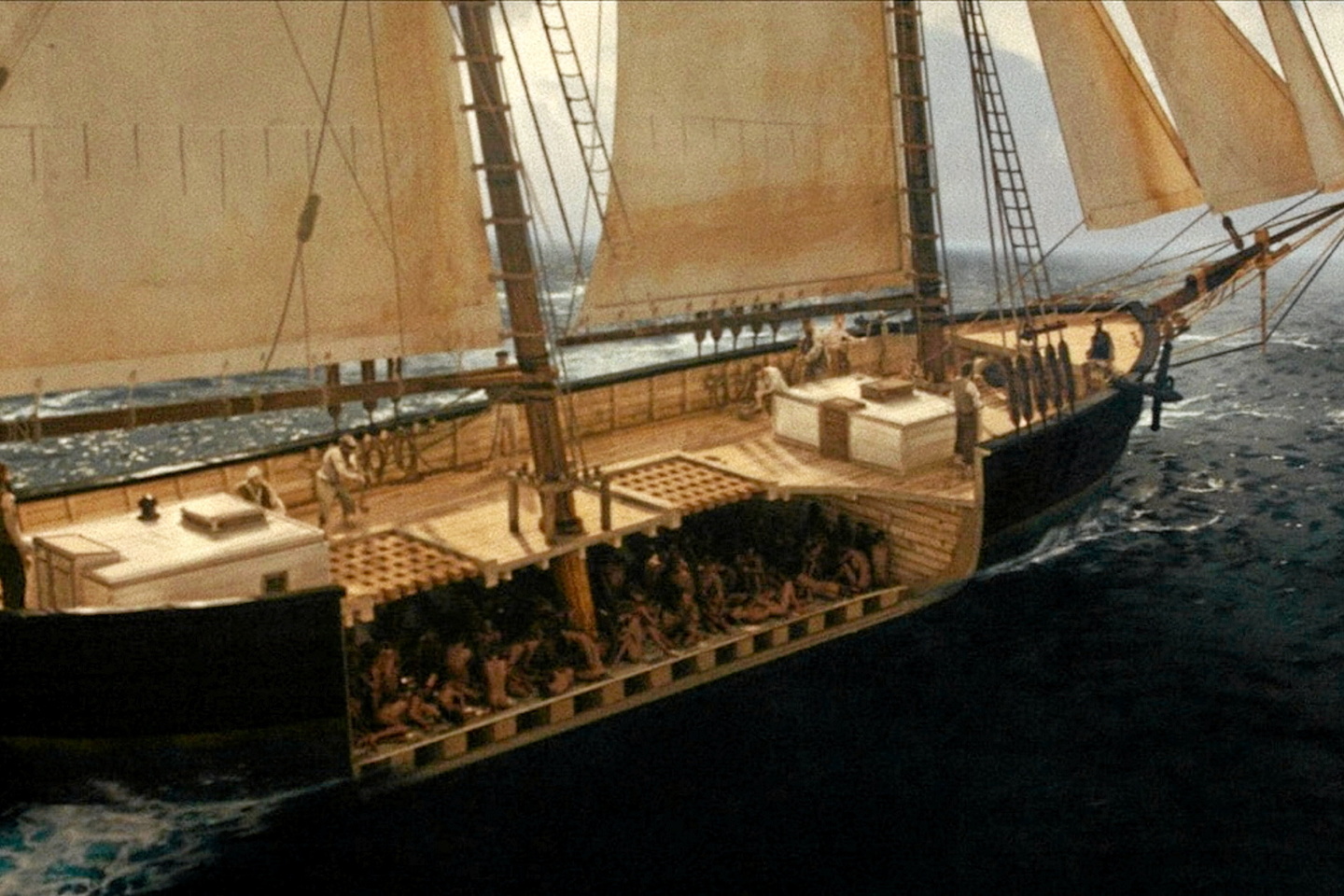 La découverte de l???épave du « Clotilda », dernier navire négrier, réveille la mémoire de...