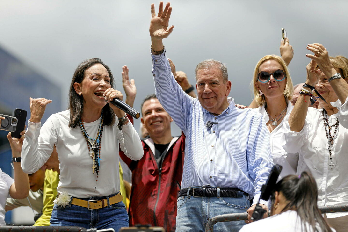Venezuela : les ??tats-Unis reconnaissent la victoire de l???opposant à Maduro