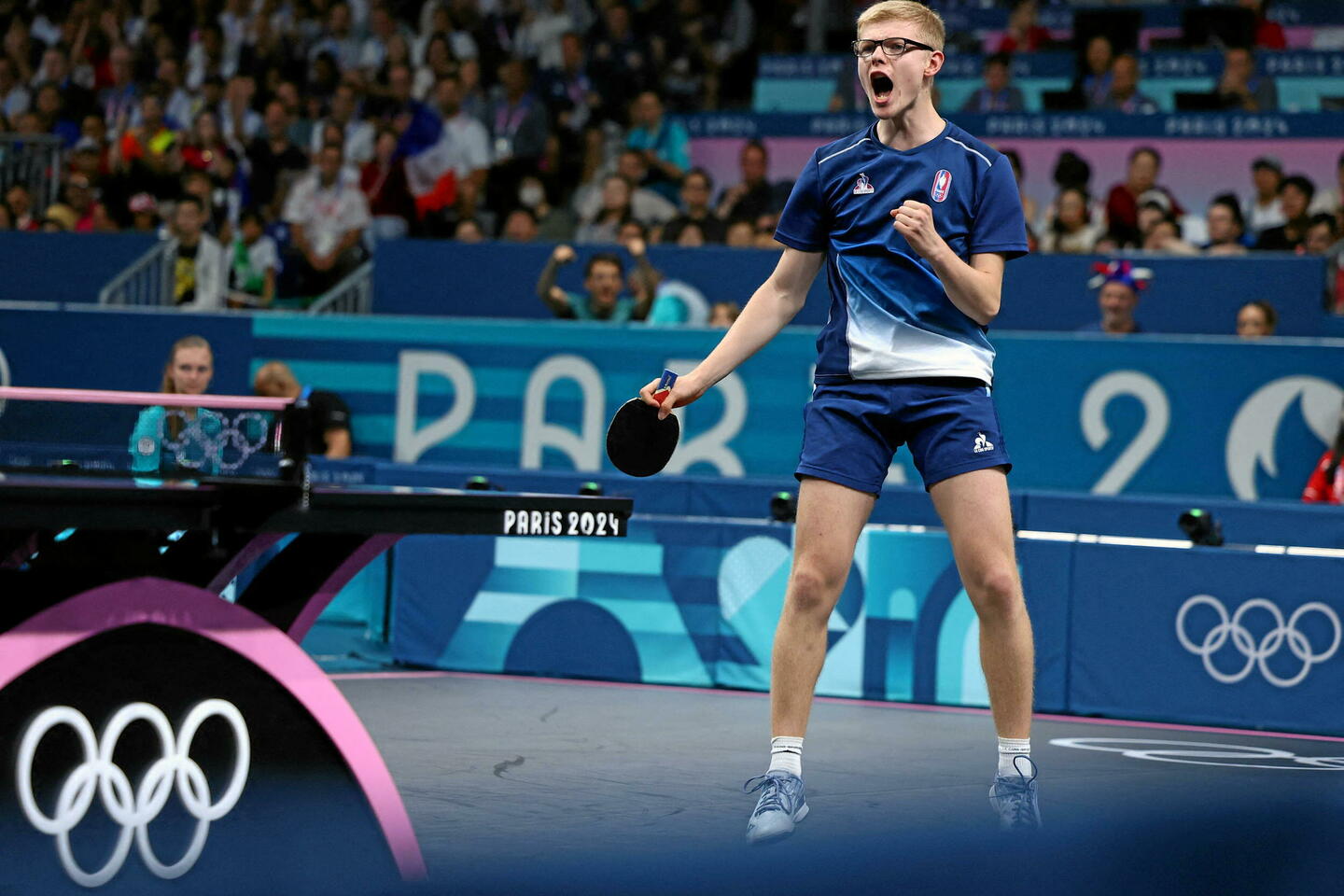 JO 2024 : Félix Lebrun décroche la médaille de bronze au tennis de table