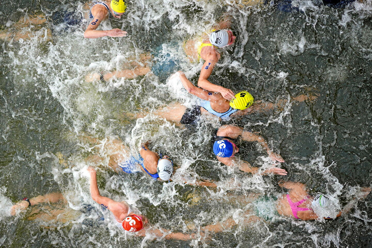 JO 2024 : la triathlète belge « malade » après l???épreuve dans la Seine