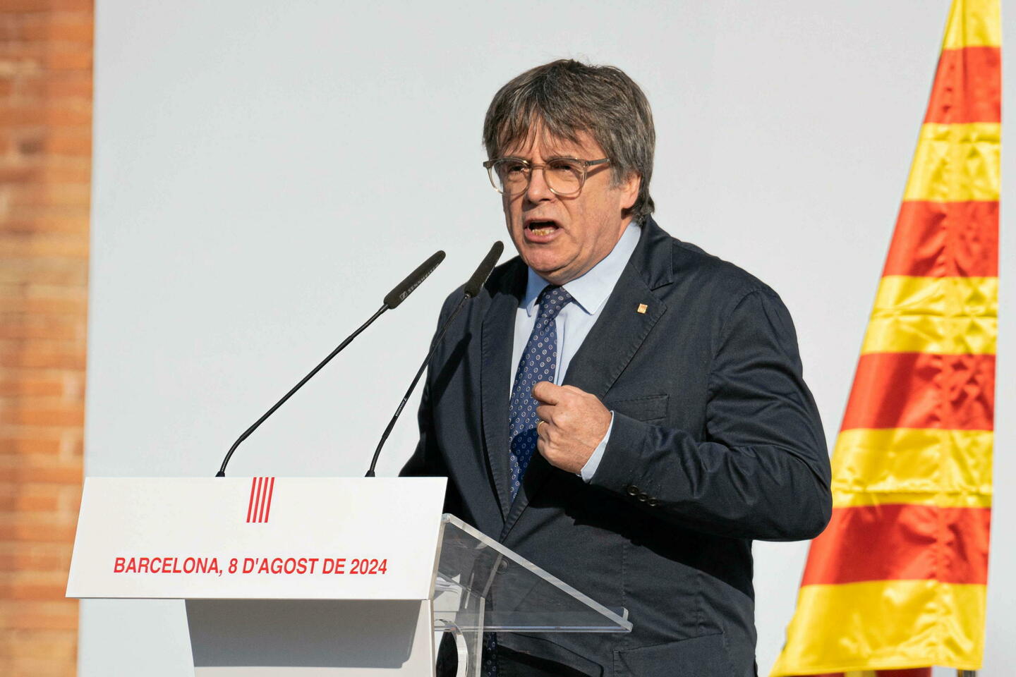 Espagne : après sept ans d???exil, Carles Puigdemont réapparaît puis disparaît de nouveau