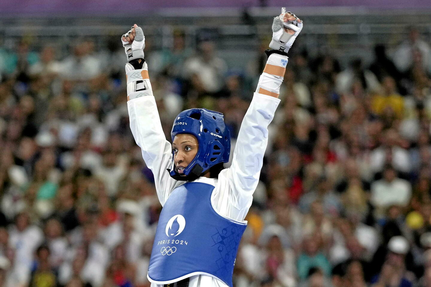 JO 2024 : Althéa Laurin décroche la médaille d???or en taekwondo