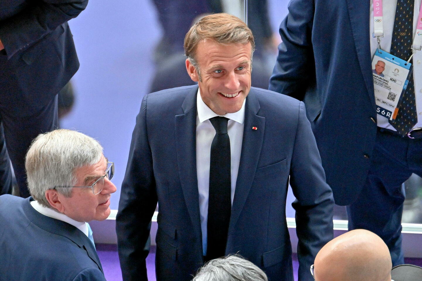 L???héritage « social » et « culturel » des Jeux va perdurer promet Emmanuel Macron