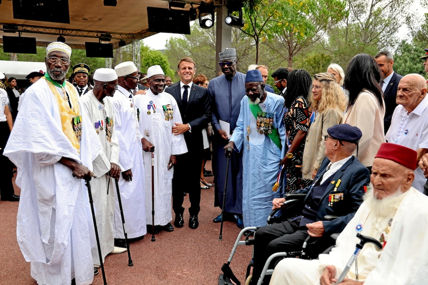 Les « tirailleurs sénégalais » à l???honneur des commémorations du débarquement de Provence