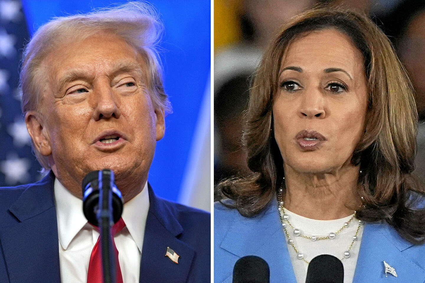 Pour contrer la « Kalamania », Trump fait du « super-Trump »