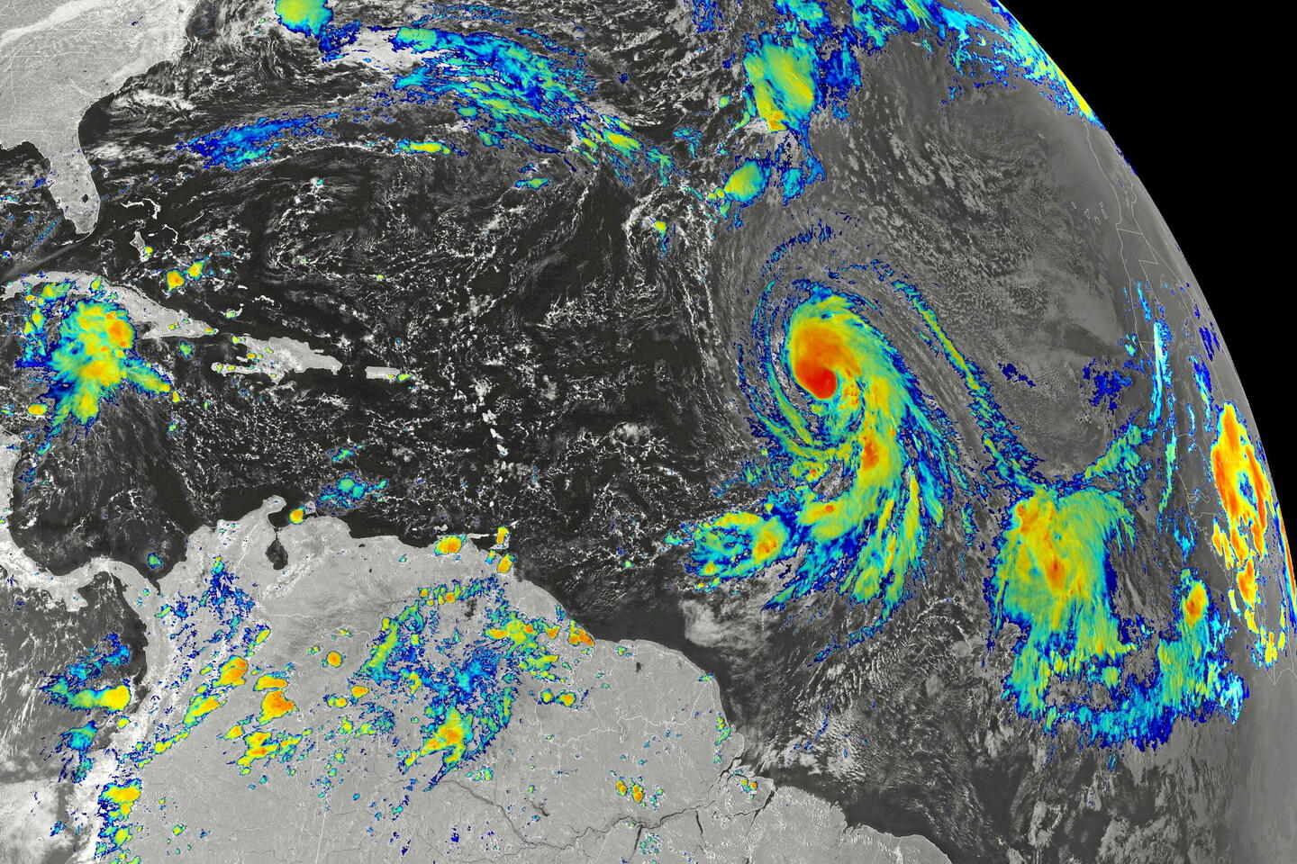La France bientôt frappée par les restes de la tempête Joyce et de l???ouragan Kirk