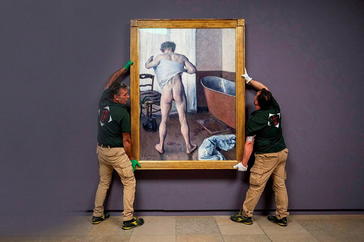 Caillebotte, grand maître du mâle au musée d???Orsay