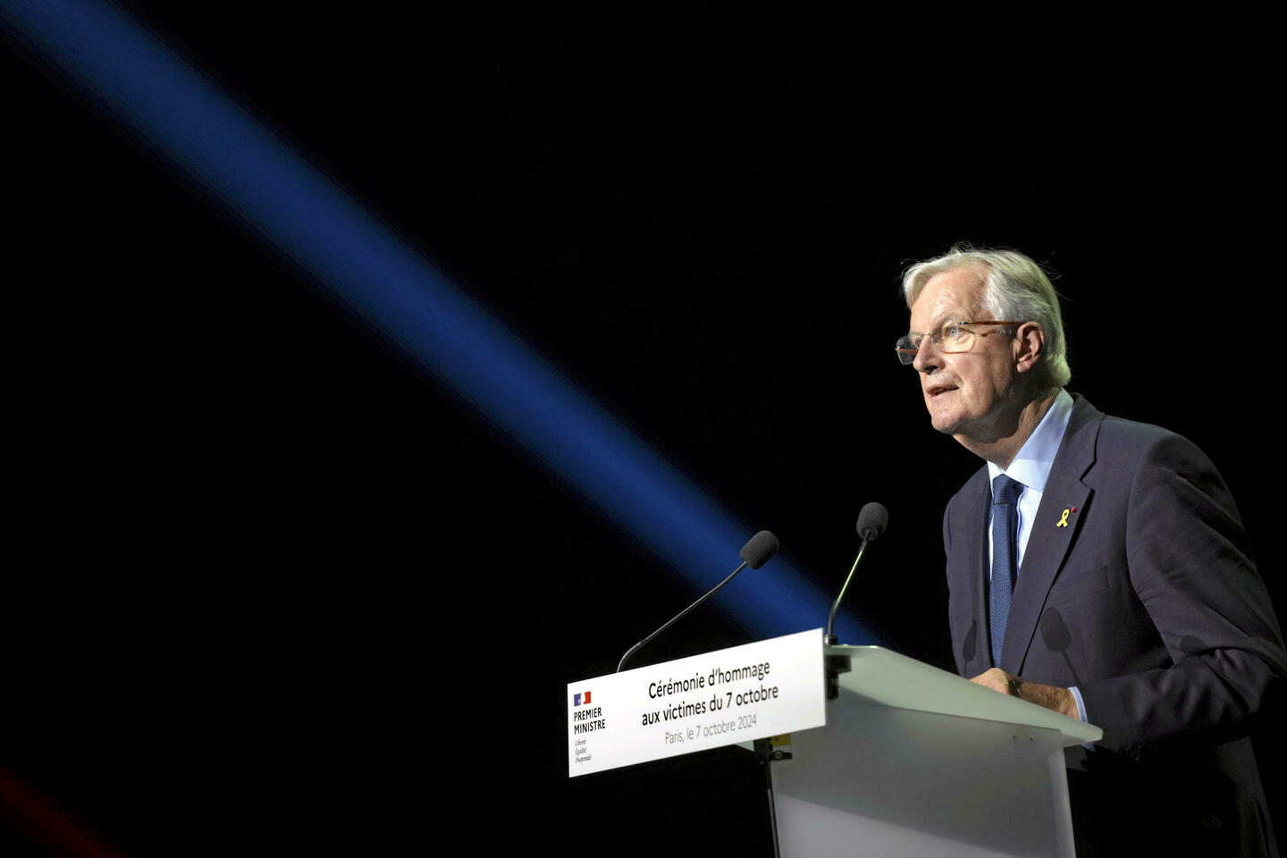 7 Octobre, un an après : « Nous ne laisserons rien passer », promet Michel Barnier