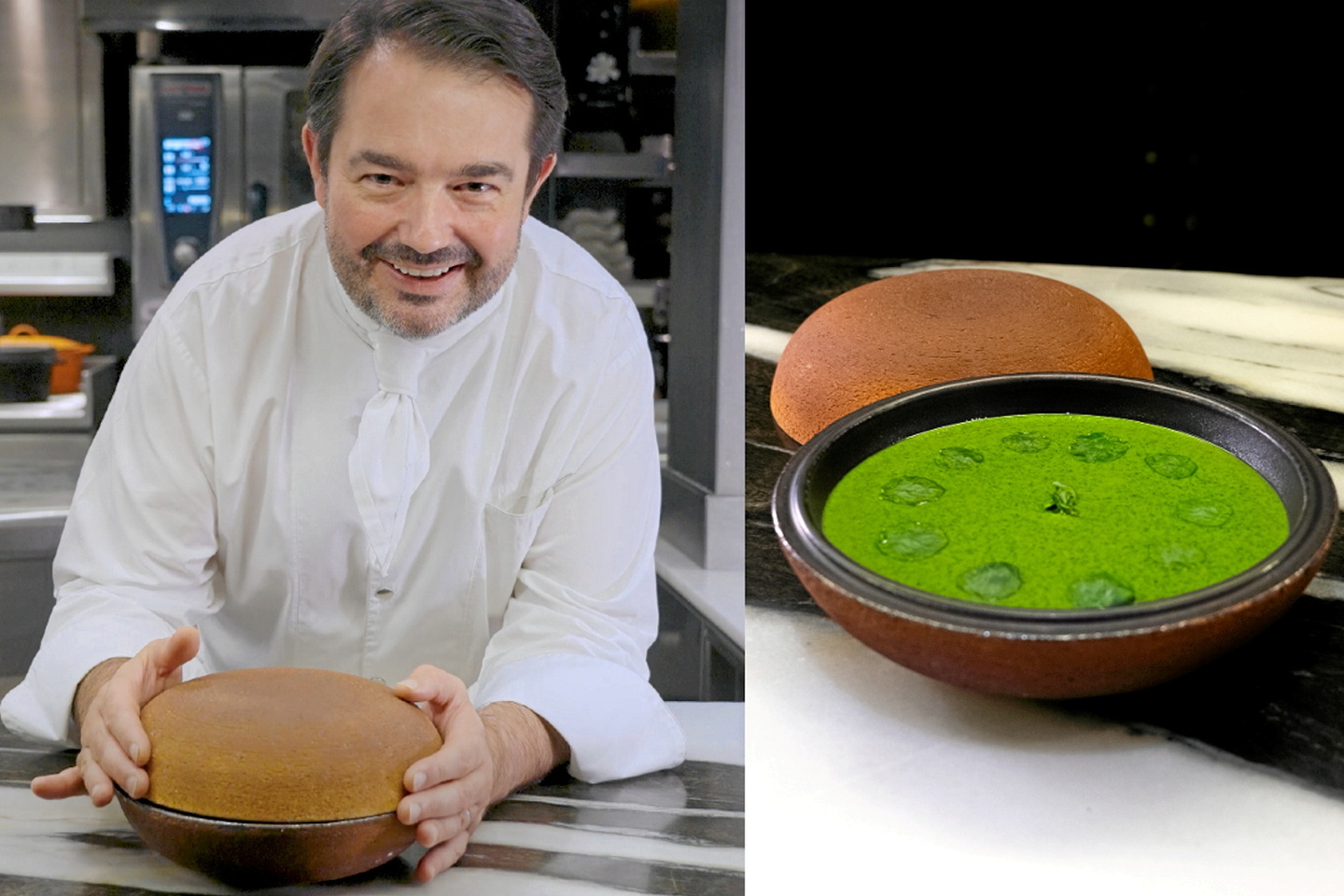 Jean-François Piège : son potage de cresson, si simple et si bon…