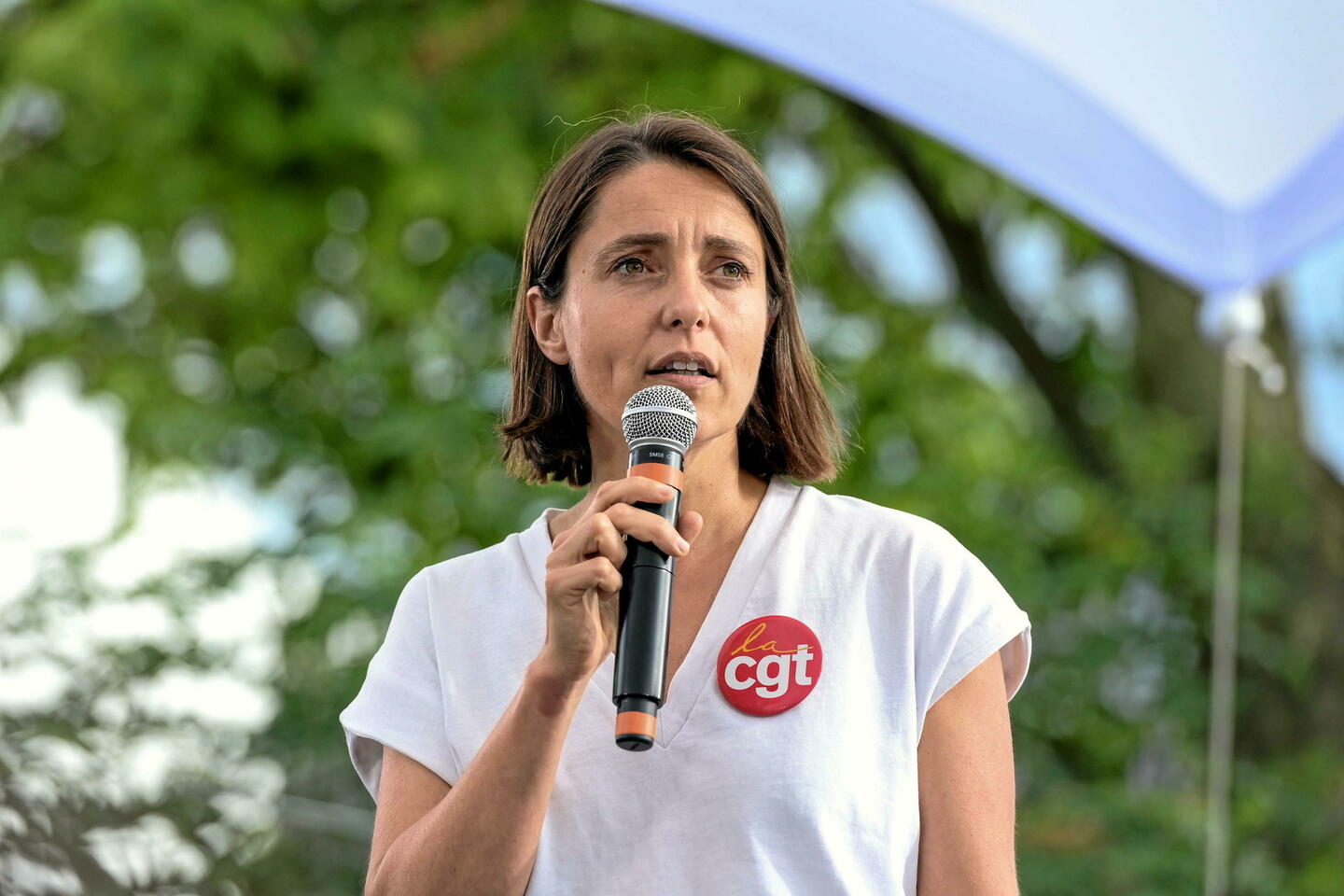 Budget 2025 : Sophie Binet s’en prend à Guillaume Kasbarian