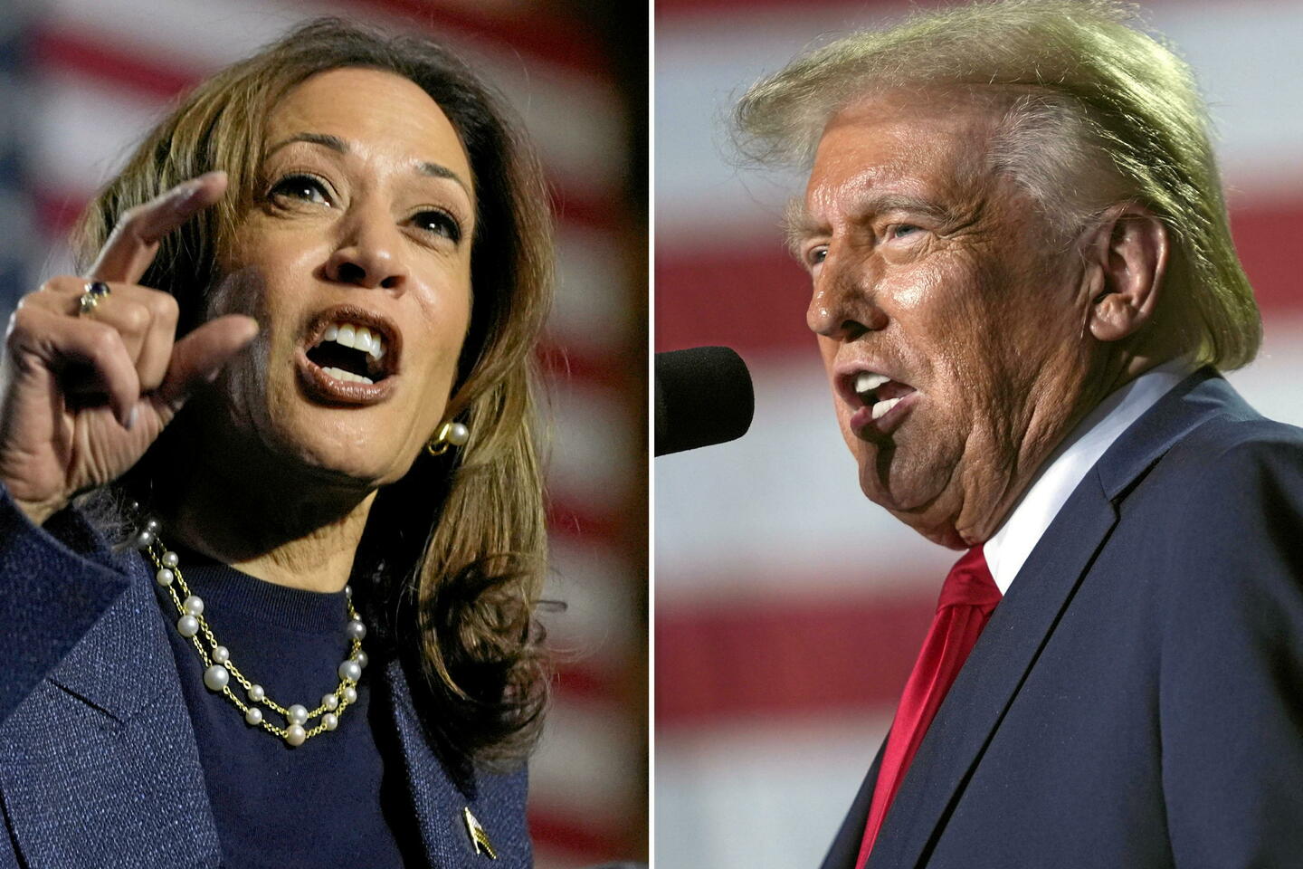 Trump-Harris, un duel incertain malgré un sondage inquiétant pour le républicain