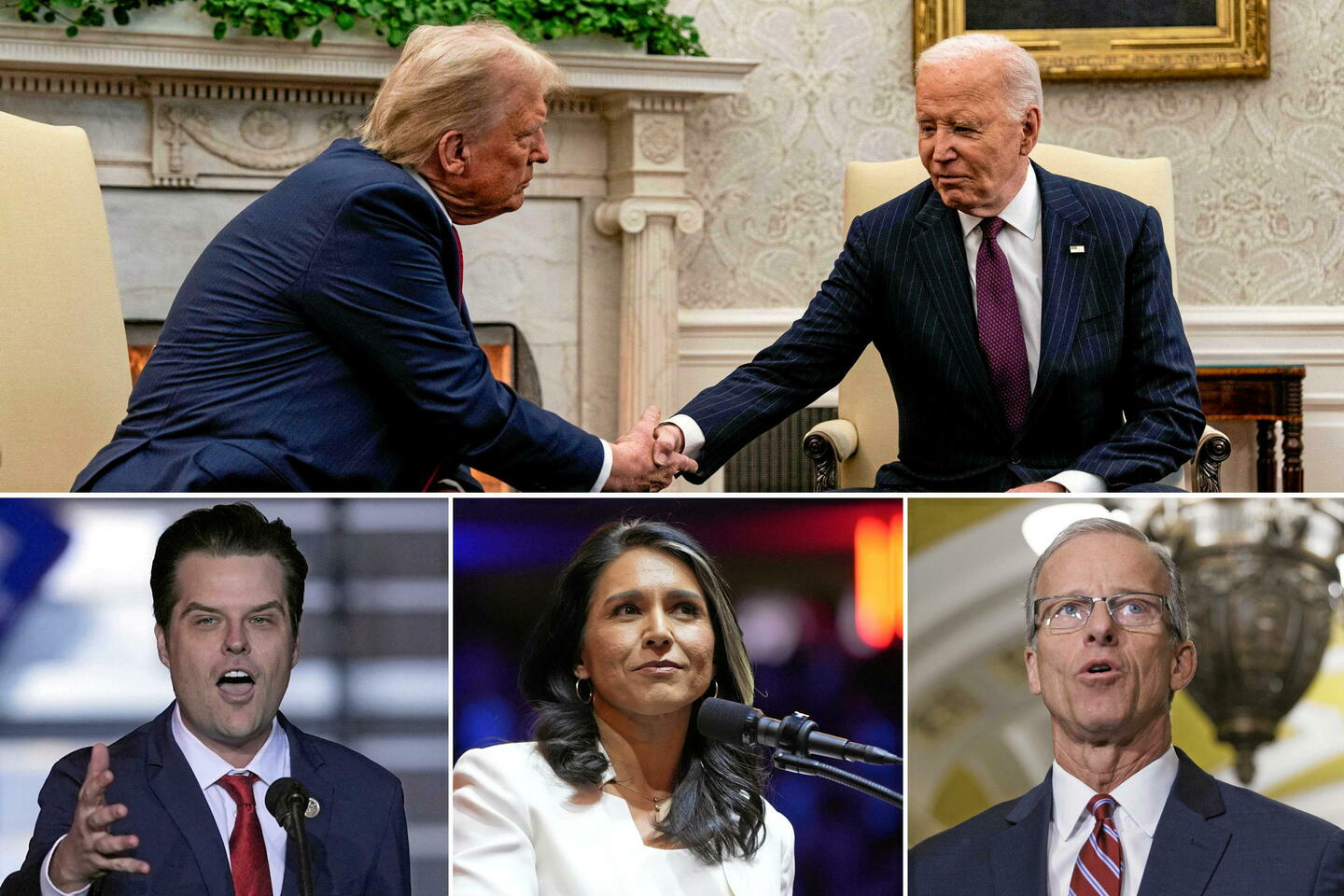 Rencontre Trump-Biden, nominations polémiques et Chambre républicaine... L'essentiel de mercredi
