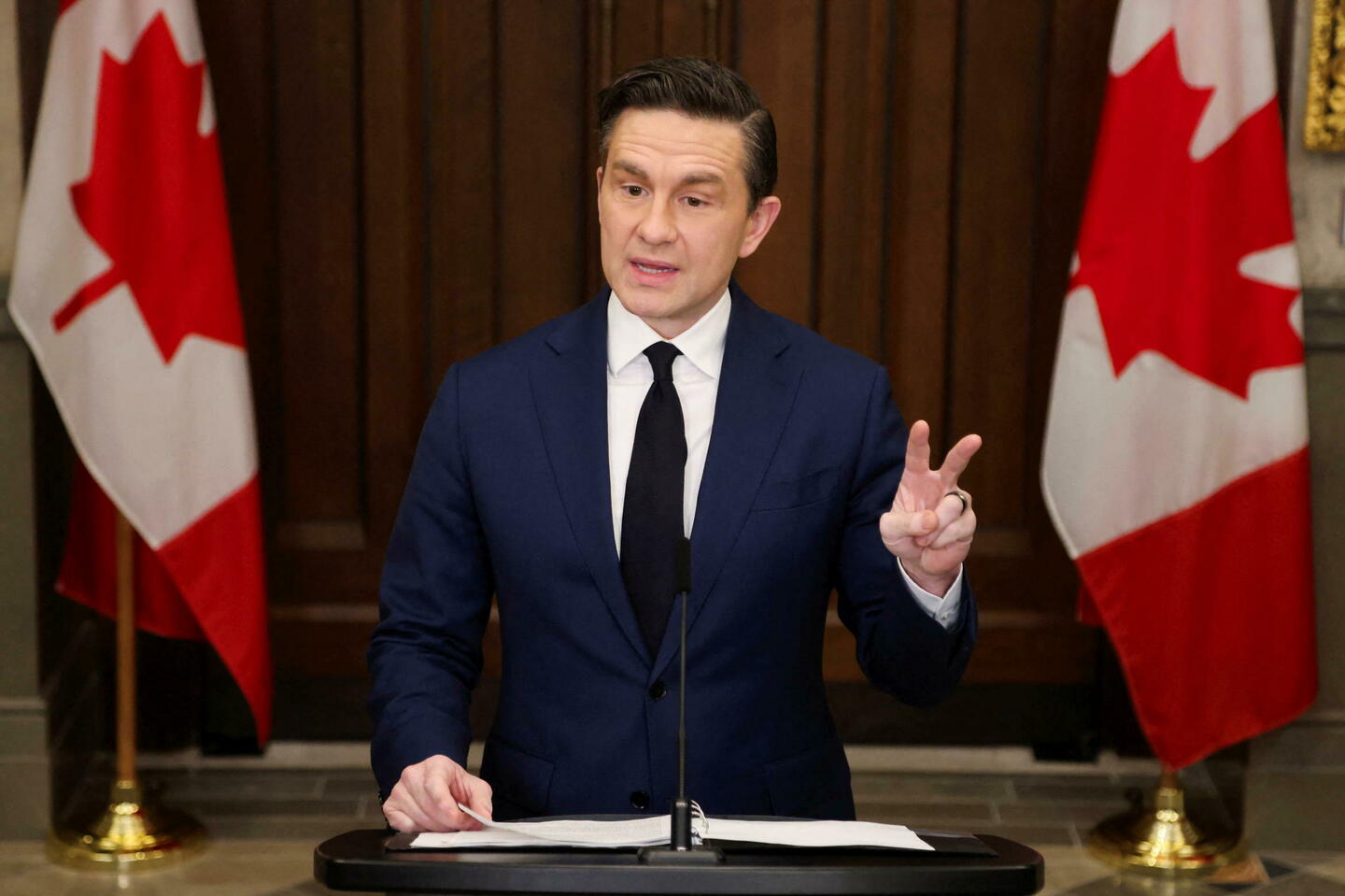 Un « petit Trump » : Pierre Poilievre, l’épouvantail populiste du Canada