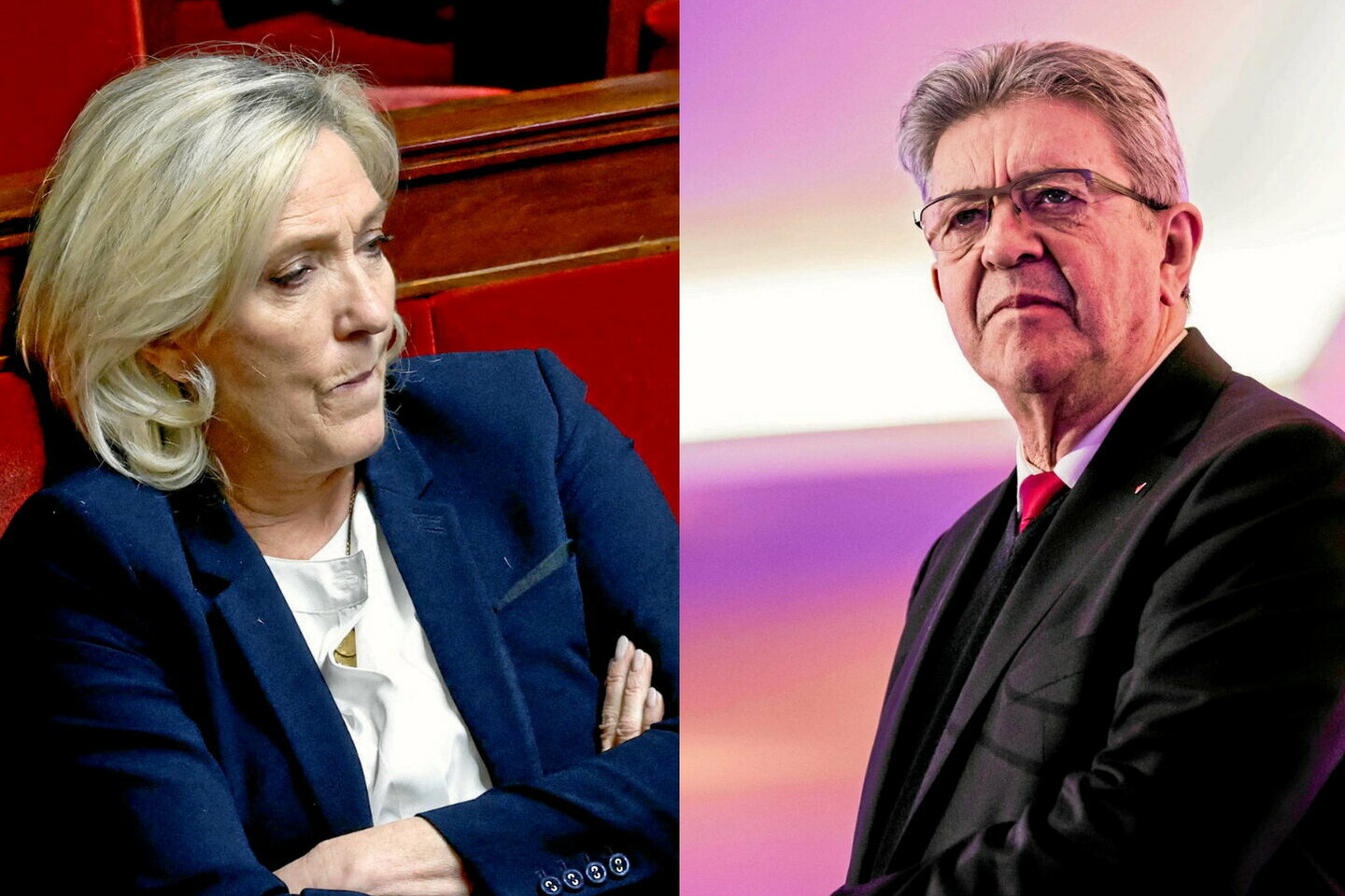 Le Pen-Mélenchon, les disqualifiés de 2027