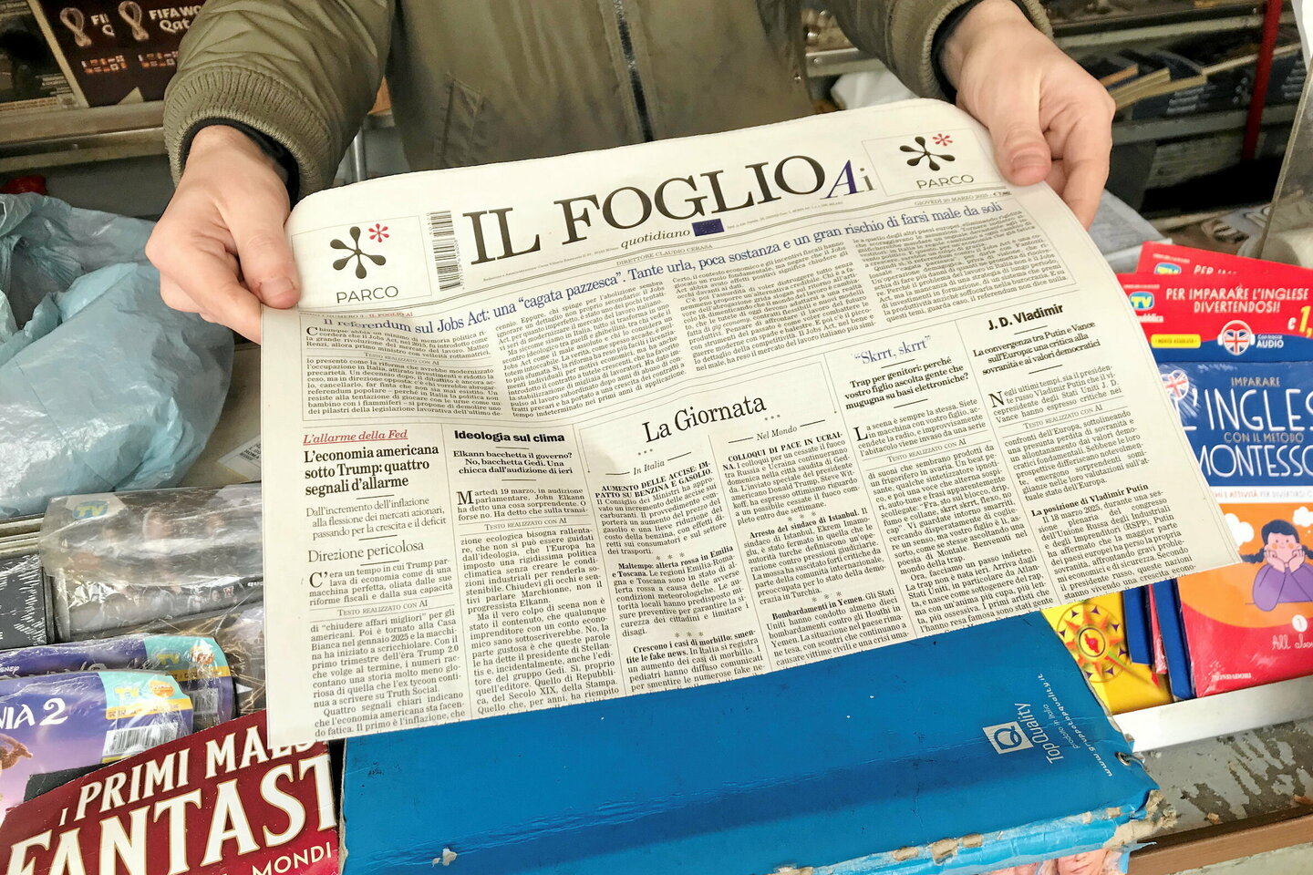 En Italie, un grand quotidien confie ses pages à l'IA