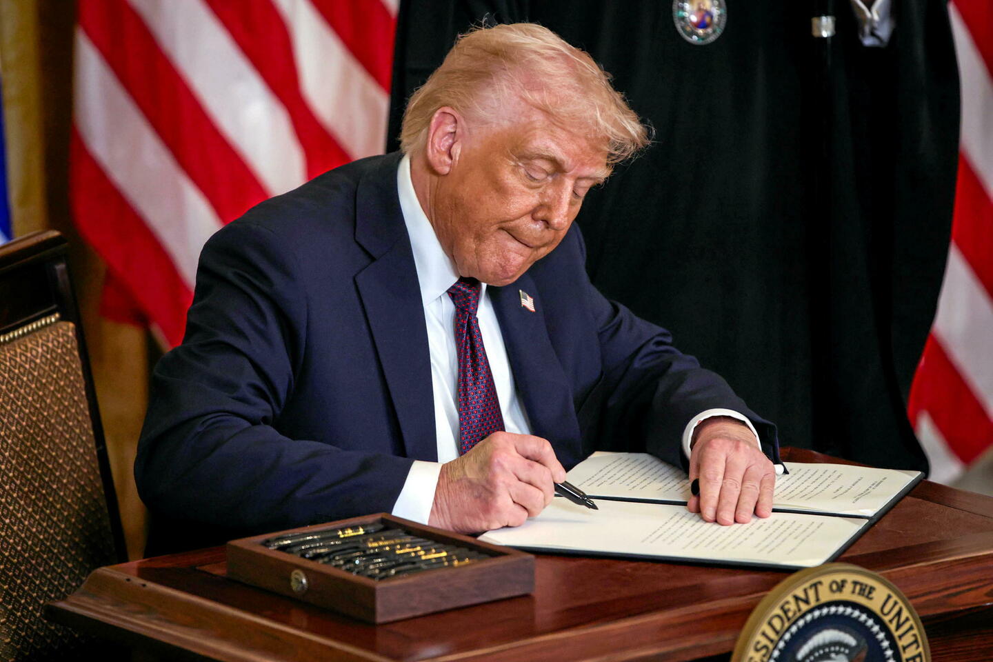 Donald Trump pris au piège du premier amendement américain