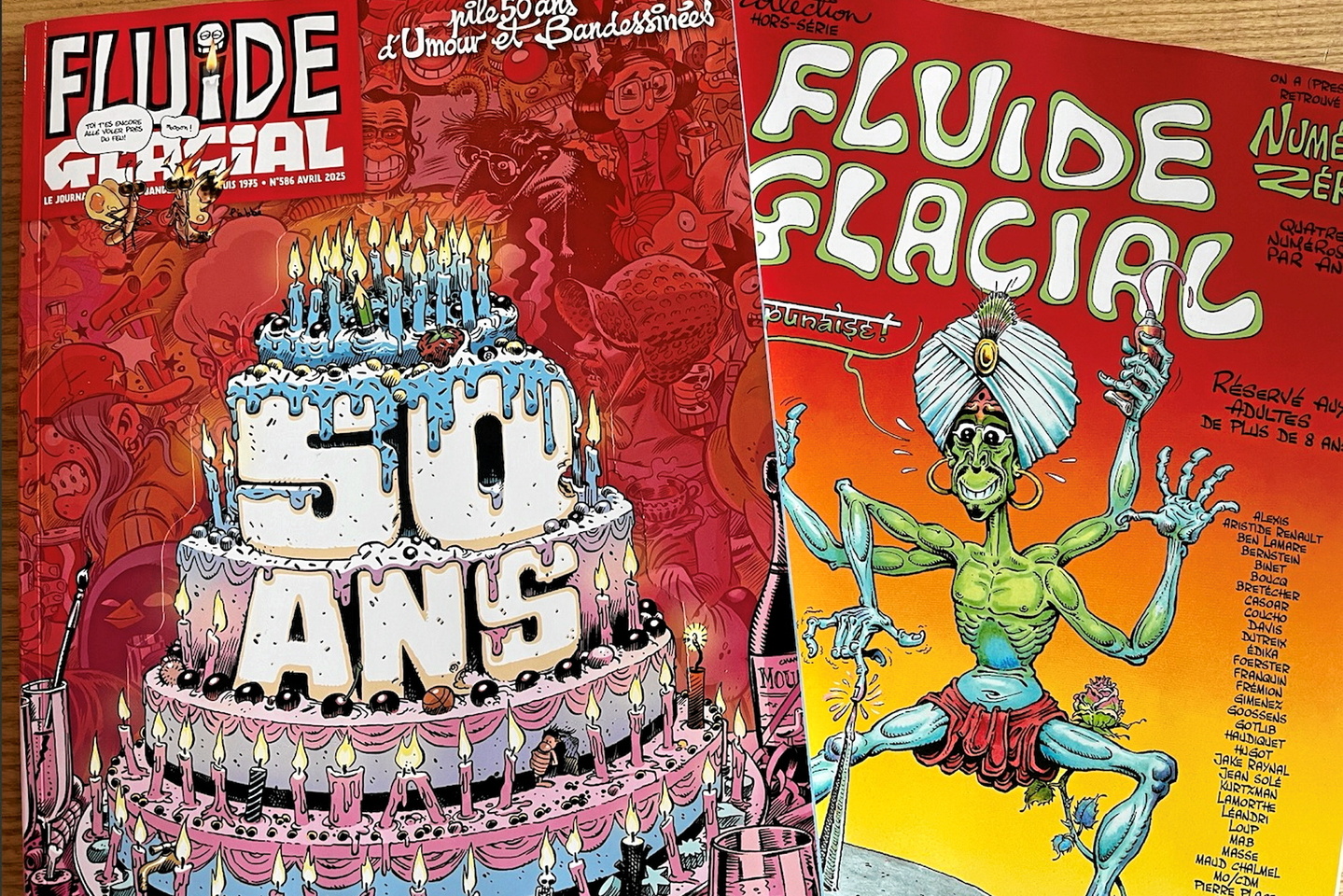 « Fluide glacial » fête ses 50 ans : l’histoire du magazine qui a révolutionné...