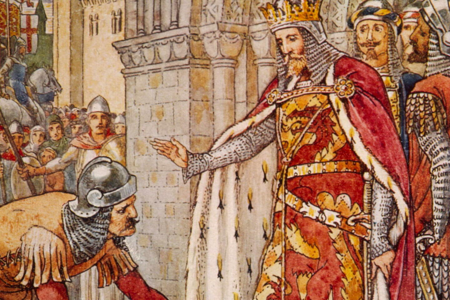 Un manuscrit médiéval raconte les premières années de règne du roi Arthur
