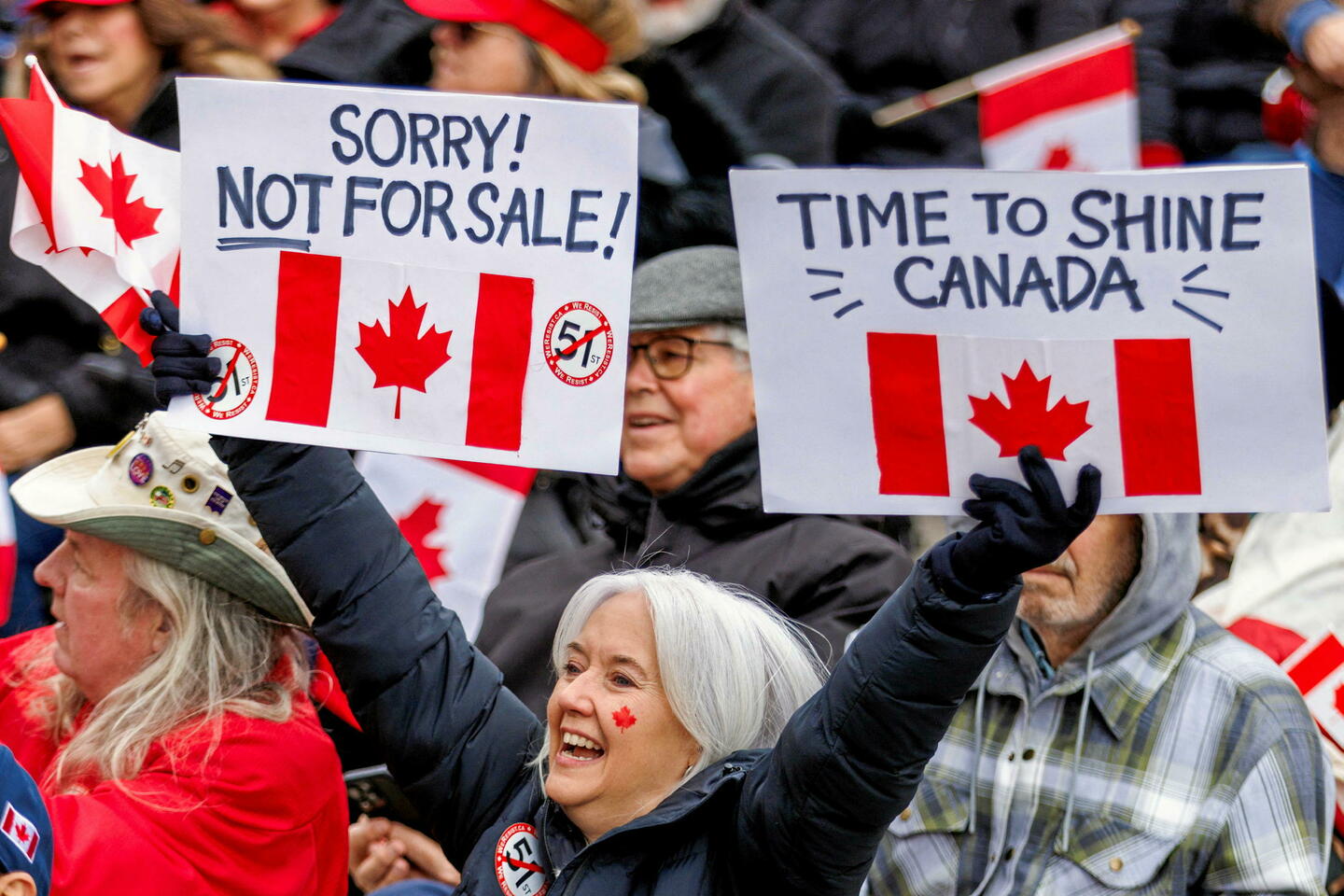 « Elbows up ! », le mantra anti-Trump qui prend de l’ampleur au Canada