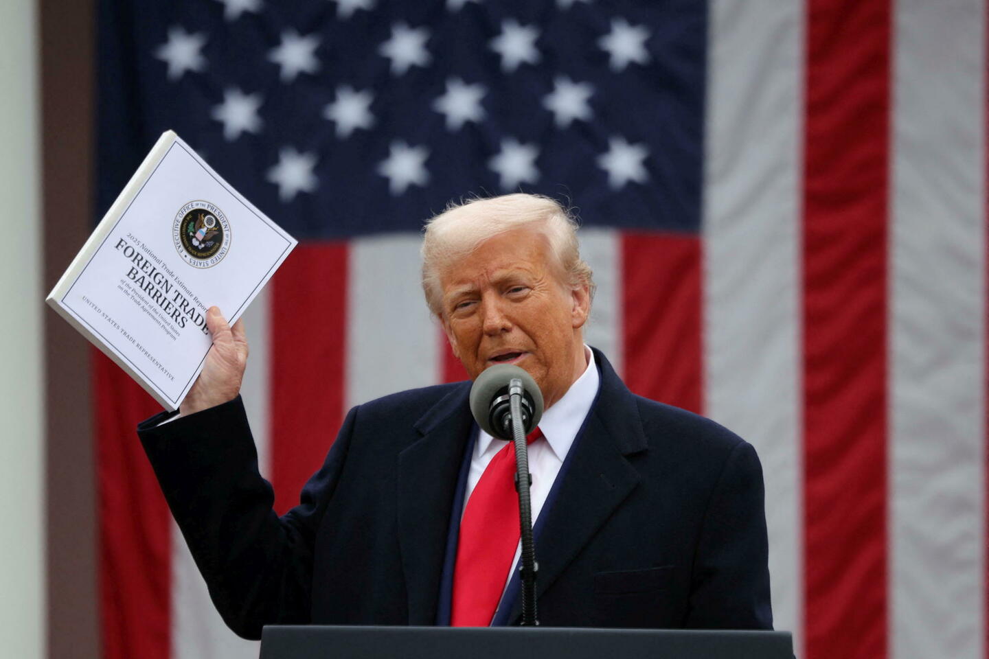 « Liberation Day » : Trump dégaine une taxe de 20 % sur les importations européennes