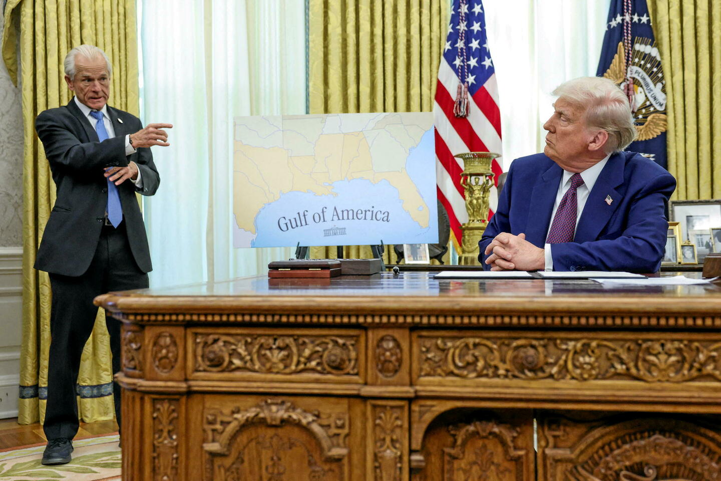 Entre Elon Musk et Peter Navarro, la nouvelle guerre des conseillers de Trump