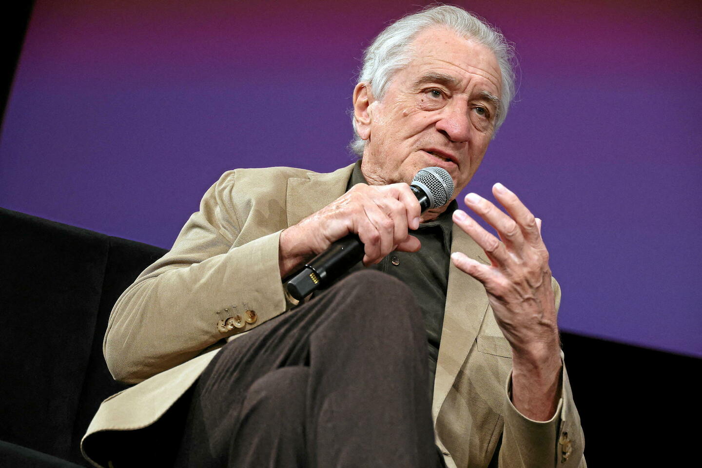 Ses parents, ses regrets, la peur de la mort… On a assisté à la master class de Robert De Niro