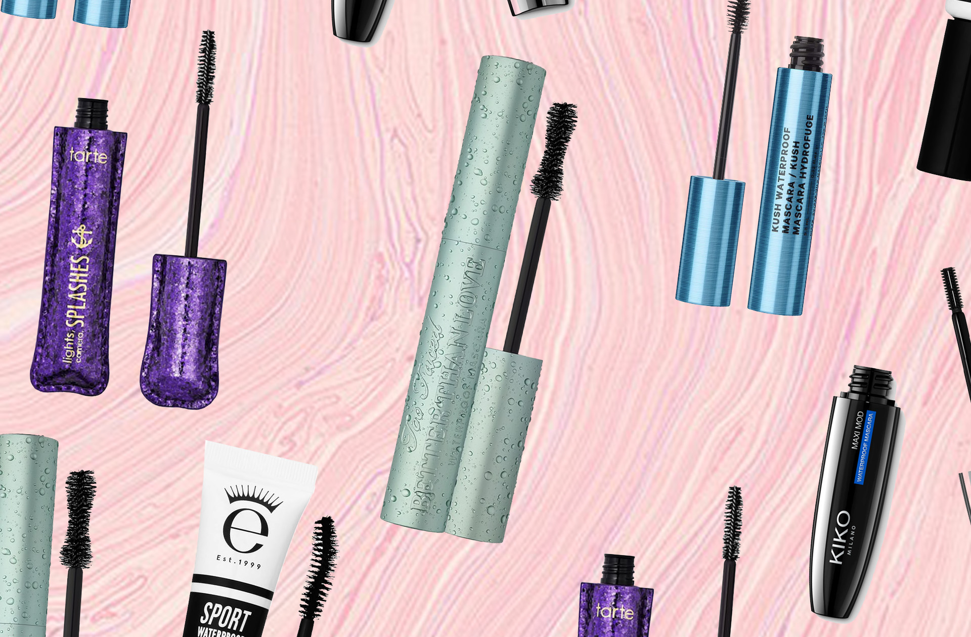 7 mascaras waterproof qui ne bougeront pas, coûte que coûte, cet été