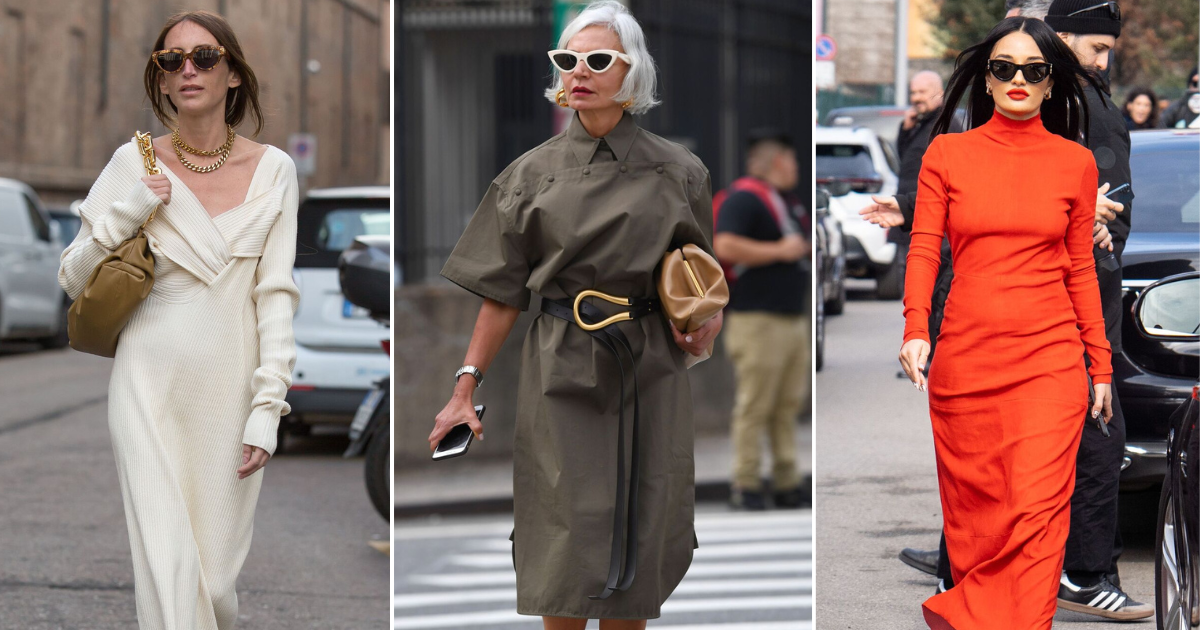 Régime ou non, voici les robes d???hiver tendance ou intemporelles qui affinent la taille