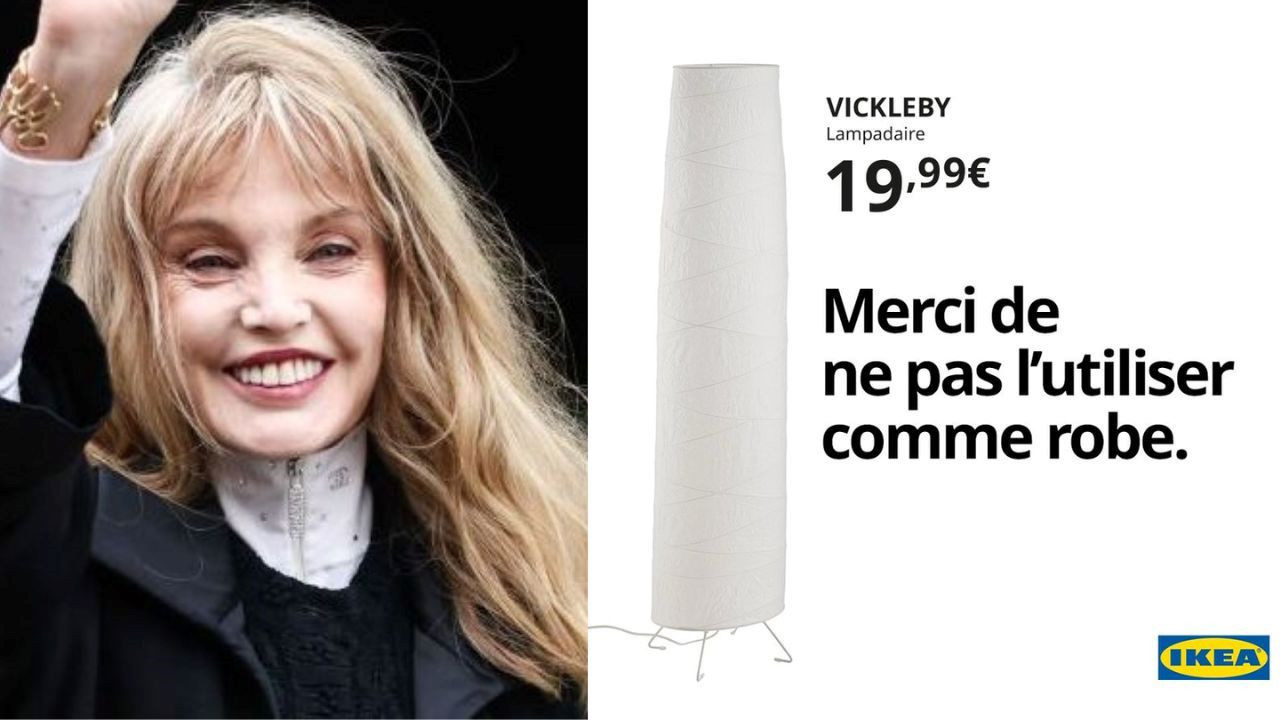 Arielle Dombasle moquée par IKEA : sa tenue portée à quelques jours des JO de Paris 2024 amuse...