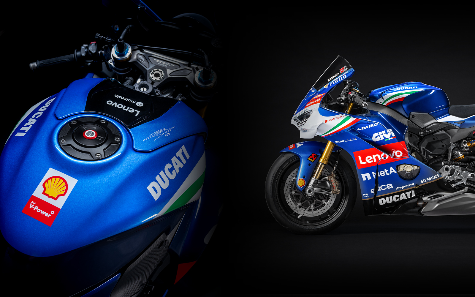 Ducati Panigale V4 Tricolore Italia : une édition limitée à 163 exemplaires