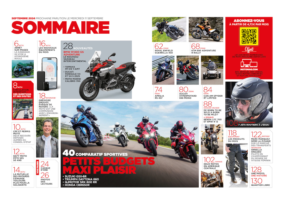 Moto Magazine n°411 arrive en kiosque !