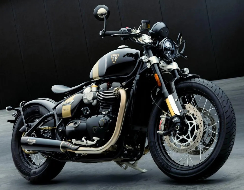 Triumph Bonneville Bobber TFC : une édition spéciale limitée à 750 exemplaires