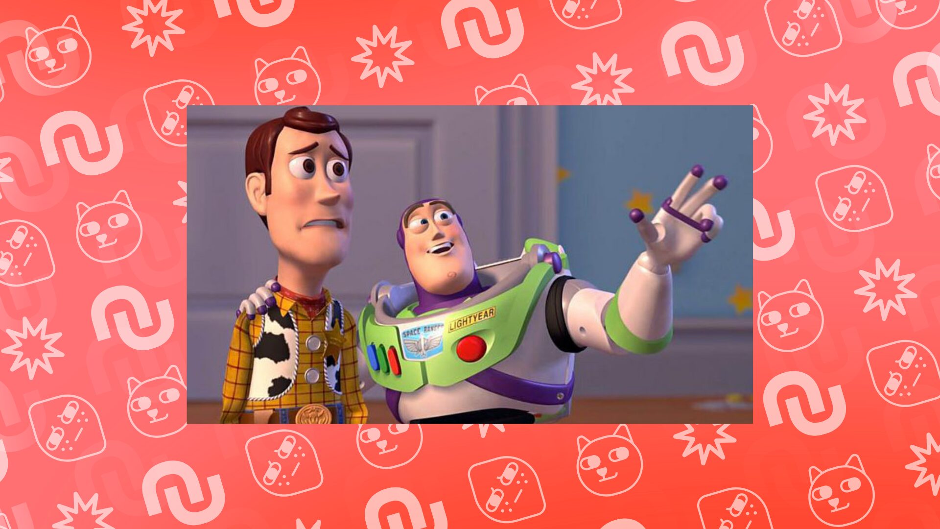 D’où vient le mème avec Woody & Buzz l’Éclair de Toy Story ?