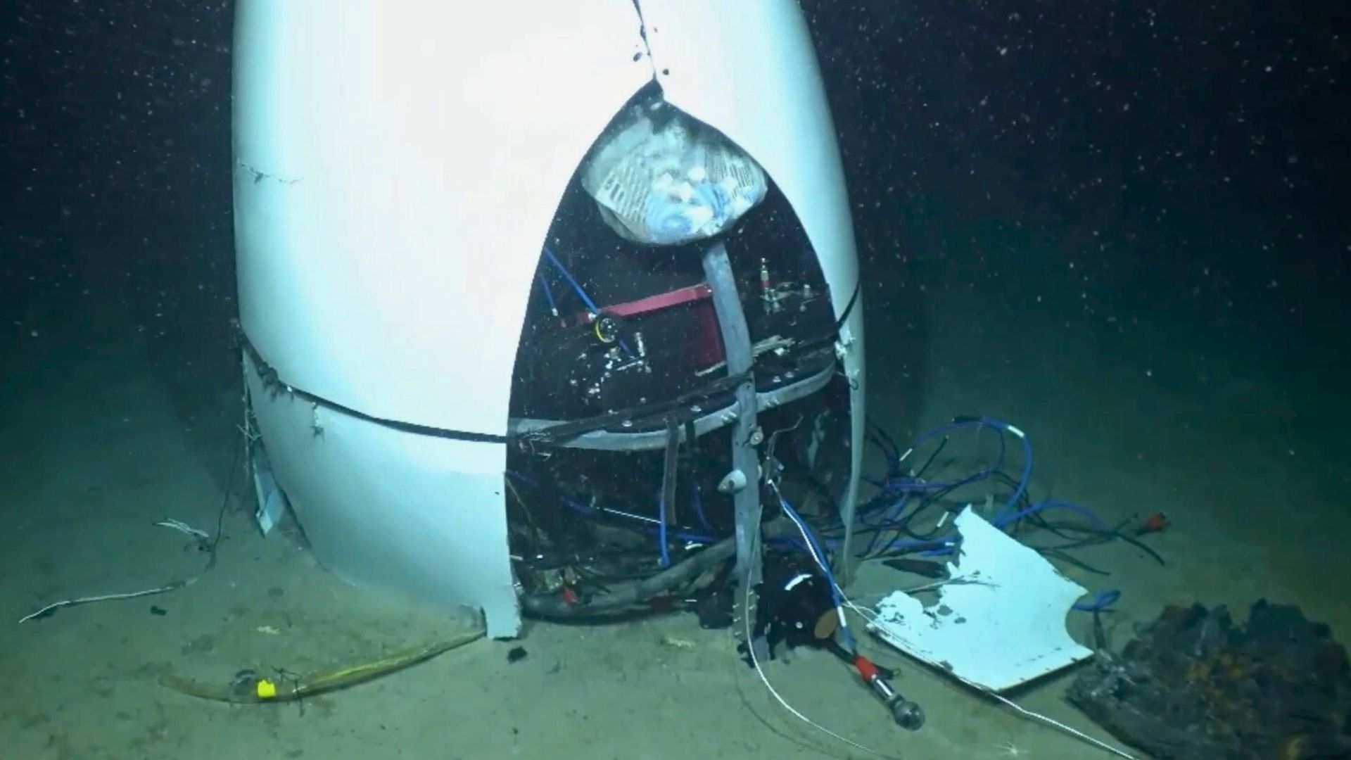 Voici les images de l???épave du Titan, le sous-marin qui avait implosé en partant voir le Titanic