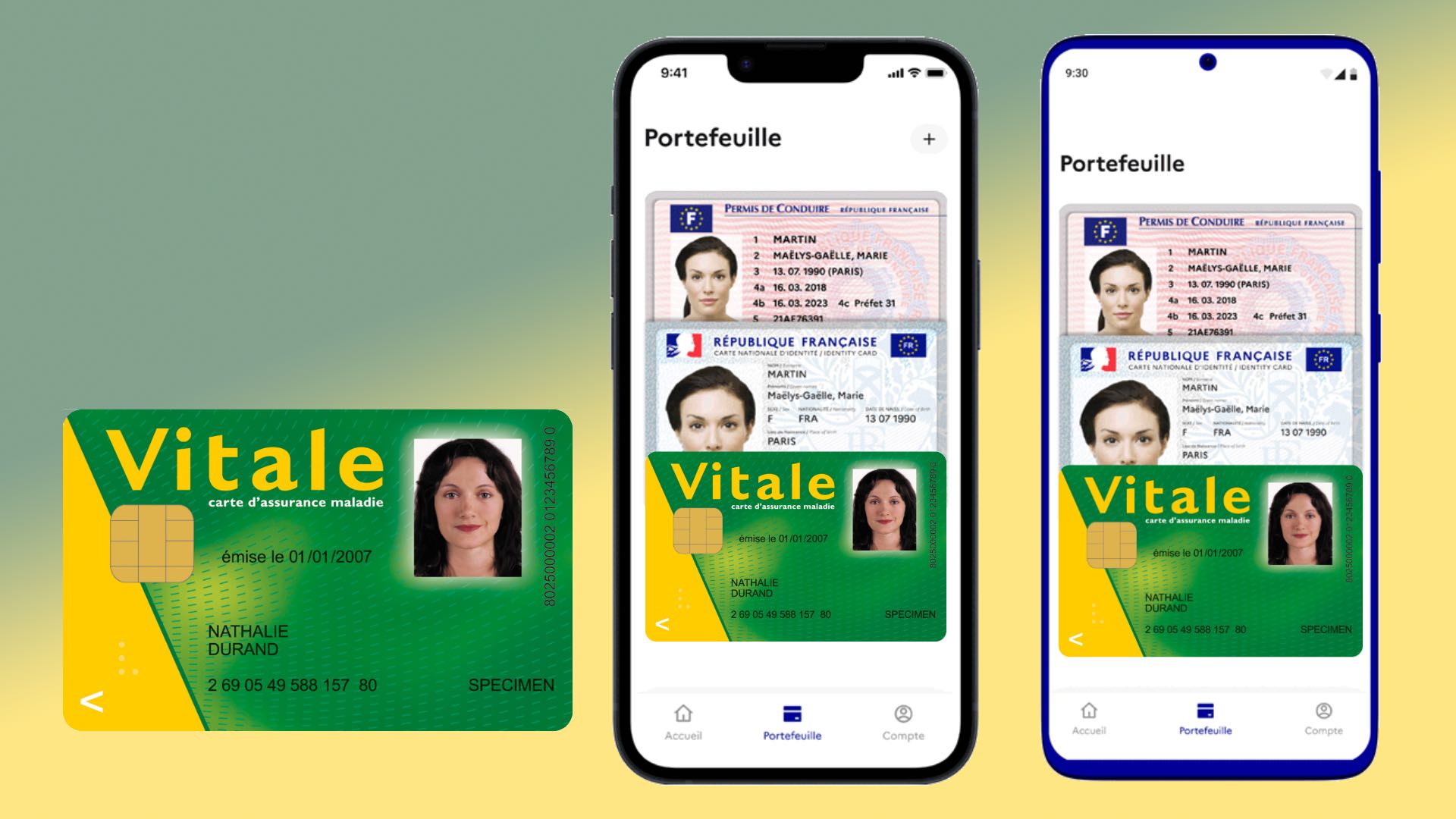 La carte Vitale va être ajoutée à France Identité, après la carte d???identité et le permis