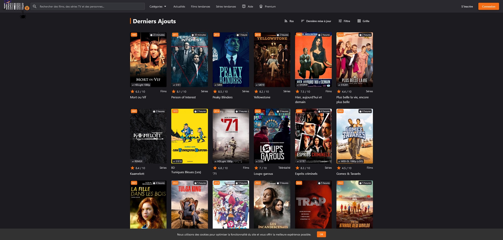 Des sites de streaming pirates se font encore bloquer massivement en France
