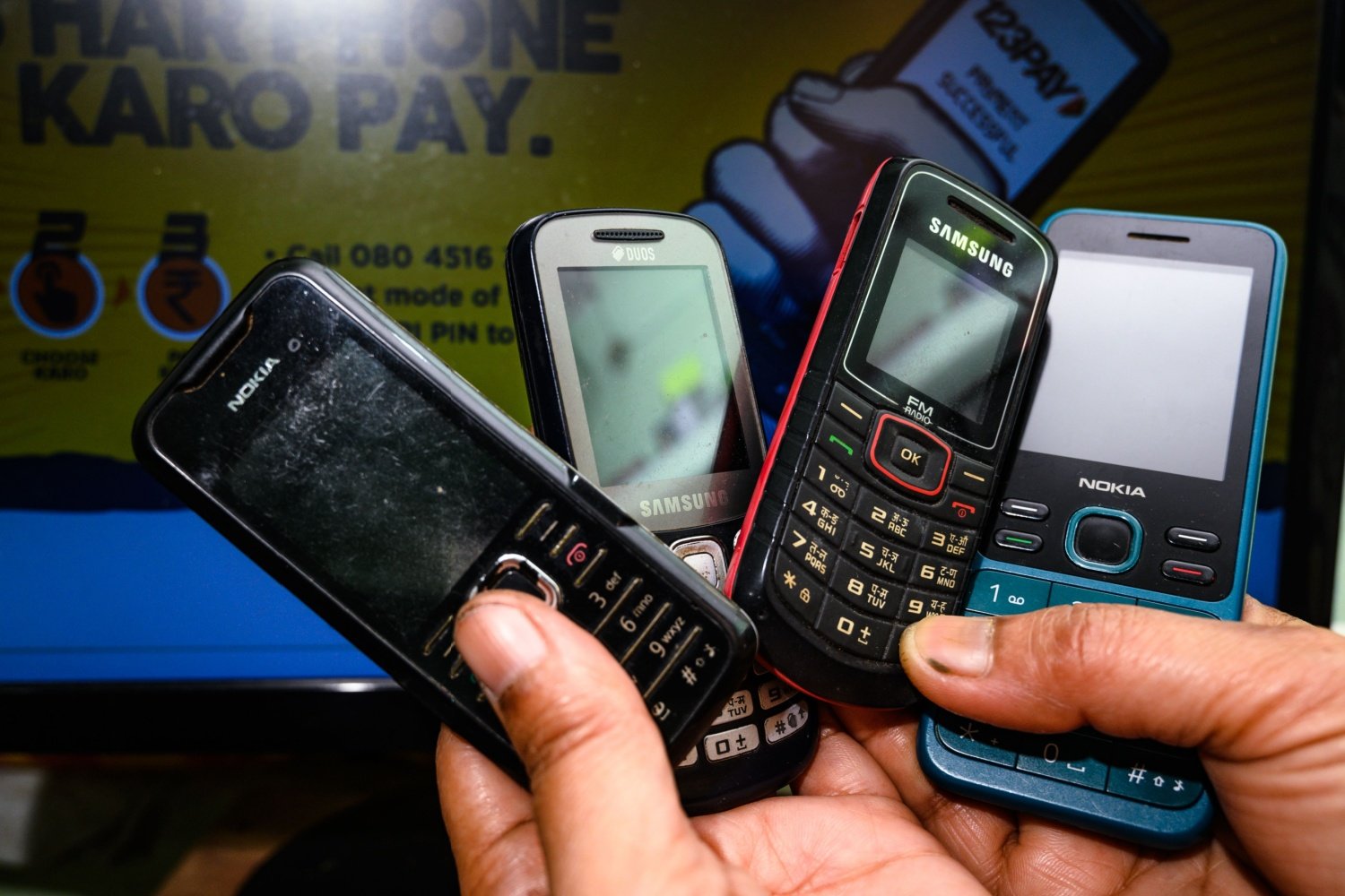 Les téléphones à touches résistent encore et toujours (même en France)