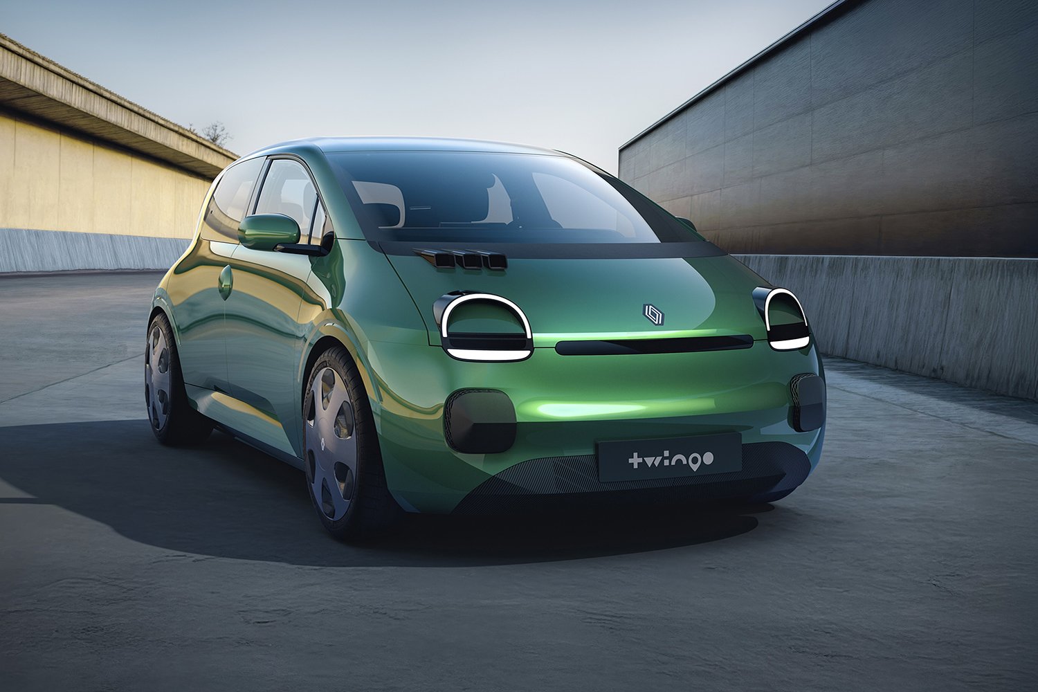 Découvrez l’intérieur néo-retro de la nouvelle Renault Twingo électrique