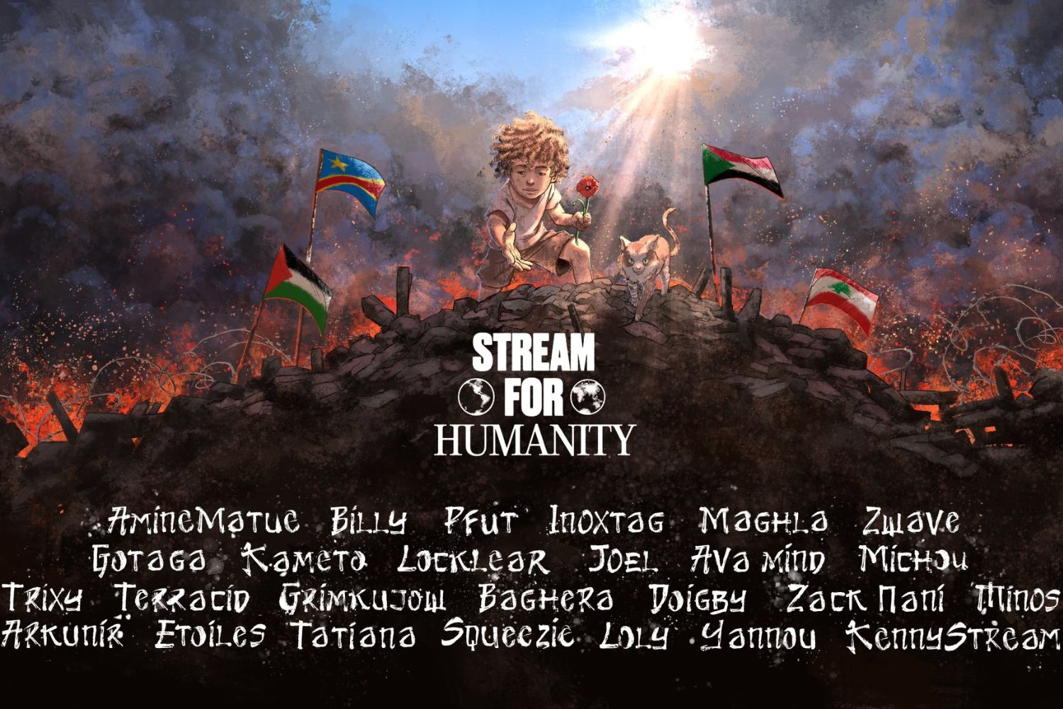 Stream for Humanity : 3 chiffres clés à retenir sur l’event caritatif organisé par Aminematue