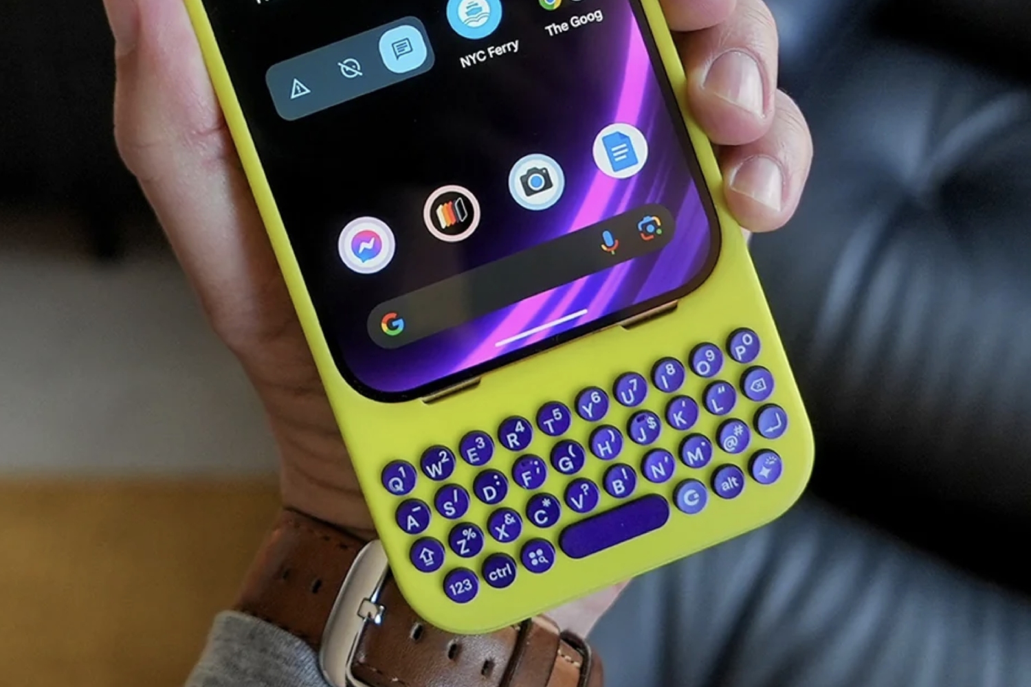 Le clavier physique façon Blackberry fait son grand retour sur les smartphones Android