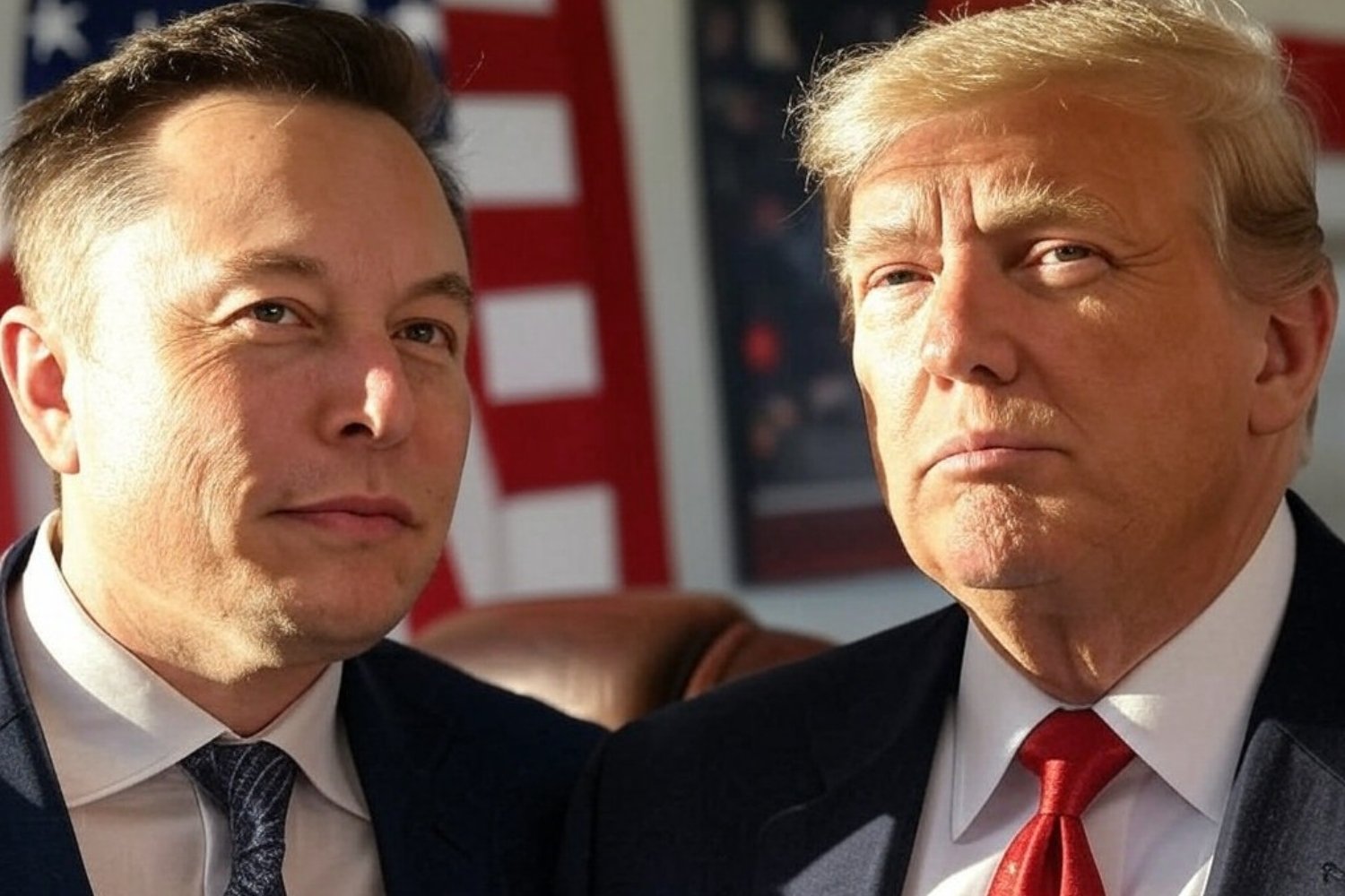 À la Maison-Blanche, les petites magouilles avec Donald Trump font les affaires d’Elon Musk