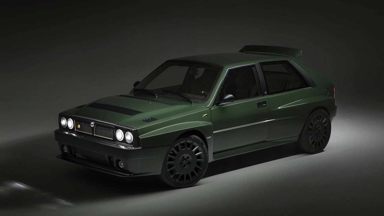 Lancia Delta Integrale Futurista : le coup de génie d???Automobili Amos !