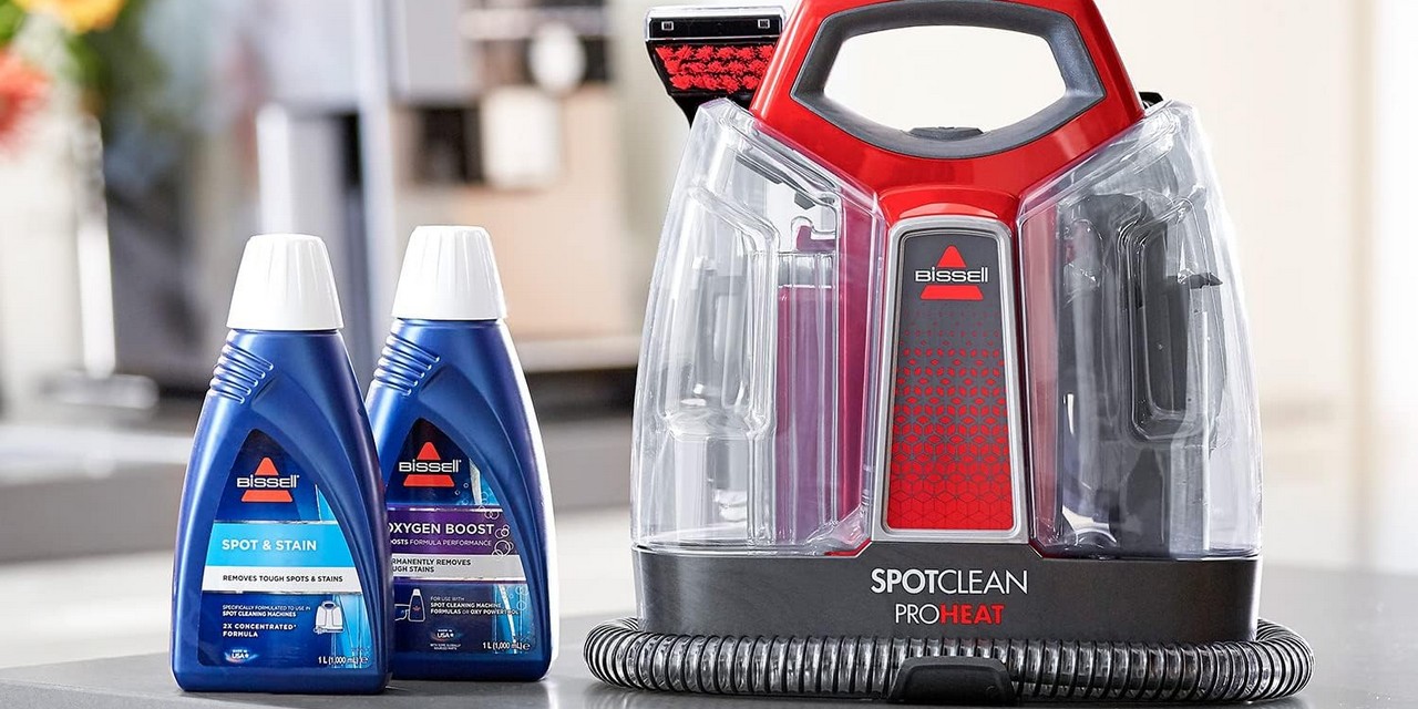 Après les vacances, nettoyez l'intérieur de votre voiture avec ce nettoyeur Bissell en promo chez...