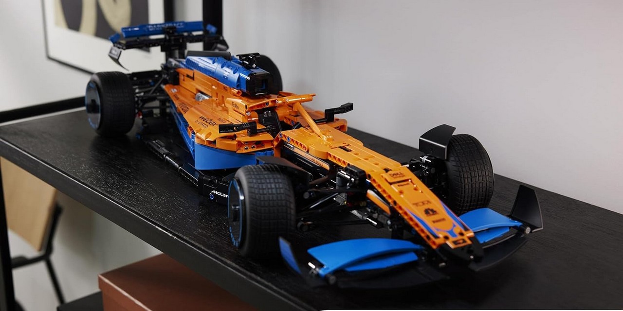 Les passionnés d'automobile de voudront pas passer à côté de cette voiture LEGO Technic McLaren...