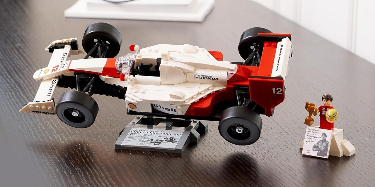 Ayrton Senna : offrez-vous la réplique LEGO de sa voiture McLaren à prix réduit