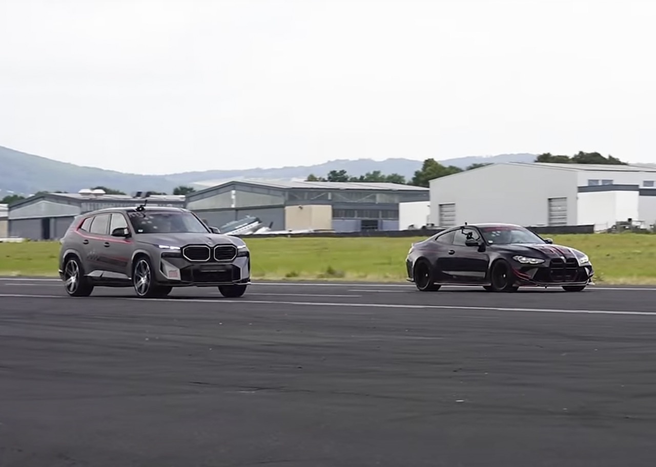 VID??O - BMW M4 CSL et XM : lequel de ces 2 monstres préparés par Manhart est le plus rapide ?