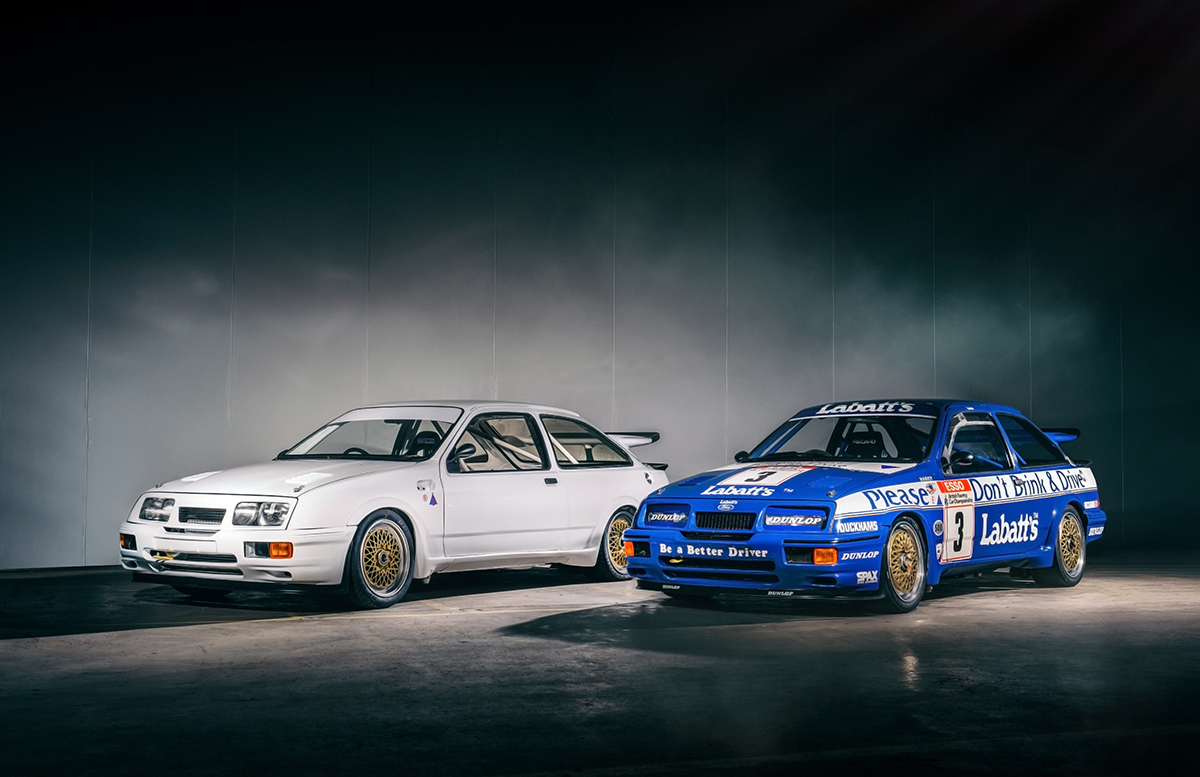 Ford Sierra RS500 Groupe A : la première réédition livrée